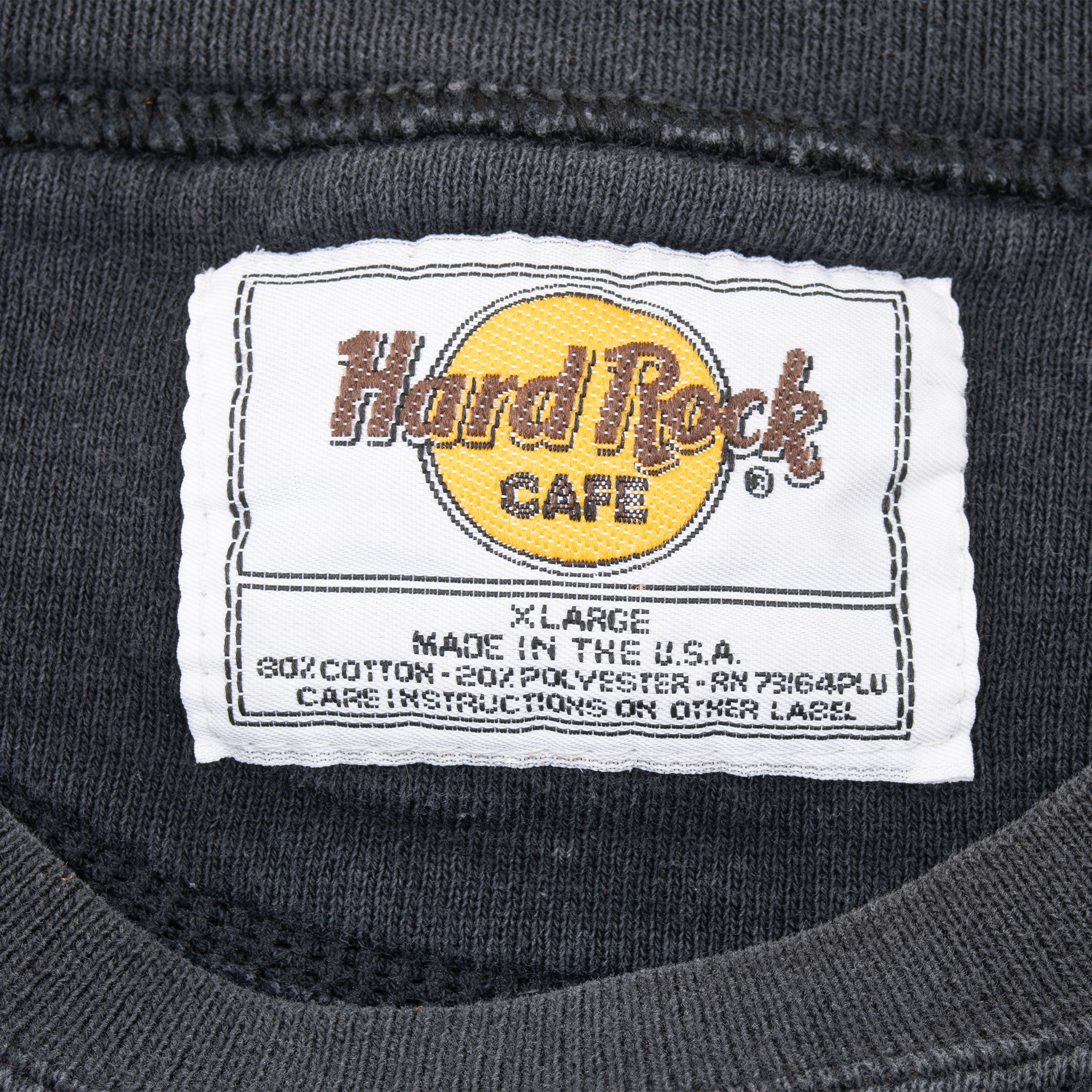 VINTAGE HARD ROCK CAFE SAVE THE PLANET LAKE TAHOE SWEATSHIRT 1990S XL MADE USA