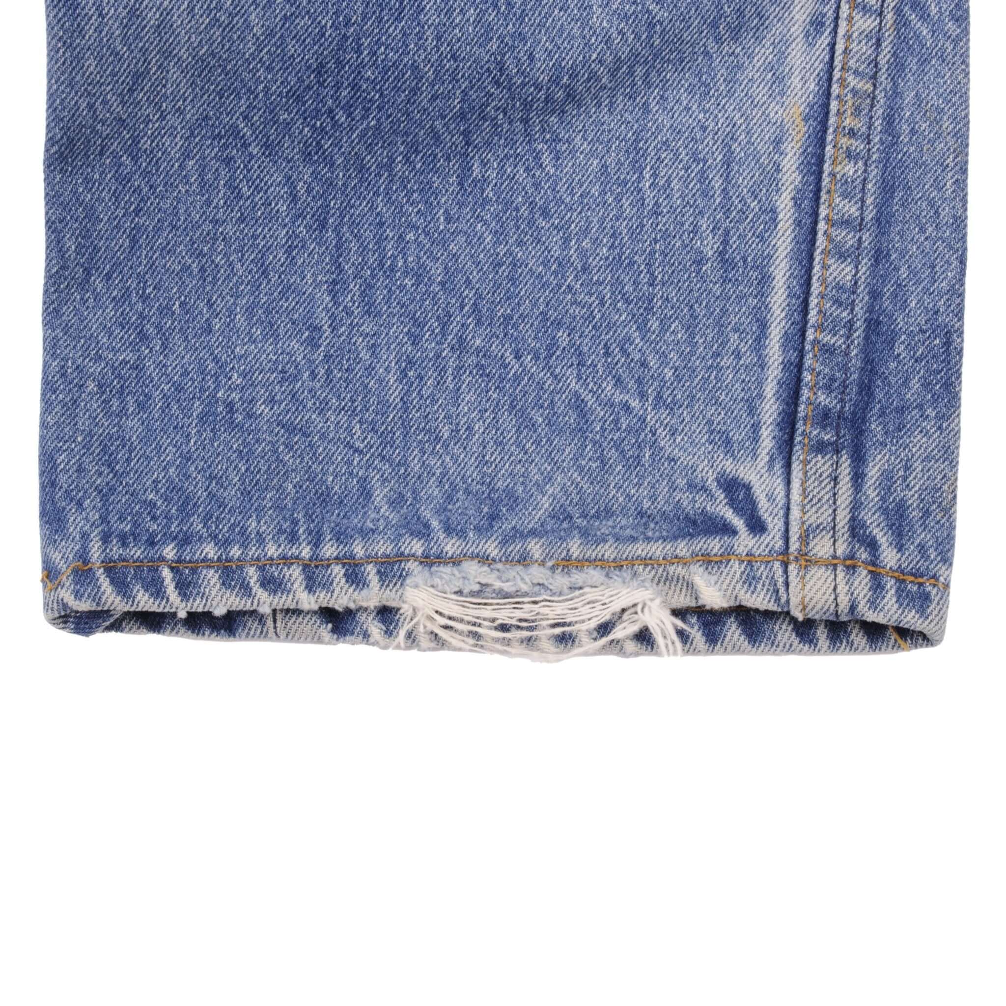 Beautiful Indigo Levis 501 jeans Made in USA with Light Wash. Size on tag 35X23 Actual Size 33X28 Back Button #501