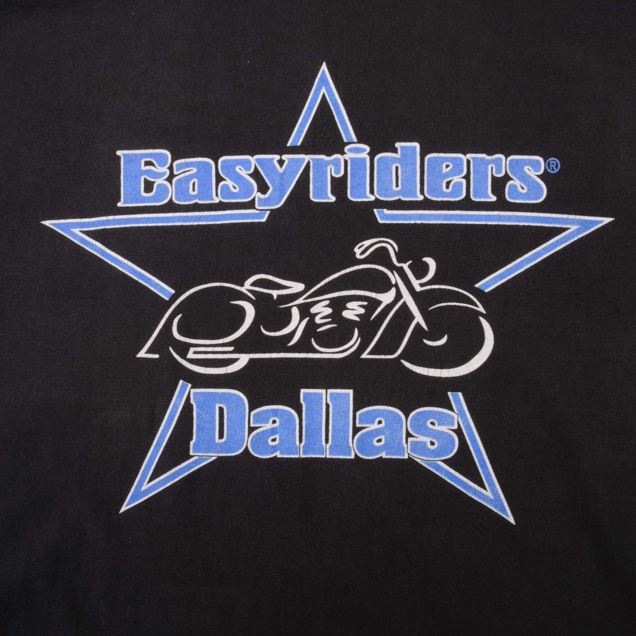 Vintage Black Easy Riders POW MIA Dallas Size 2XL
