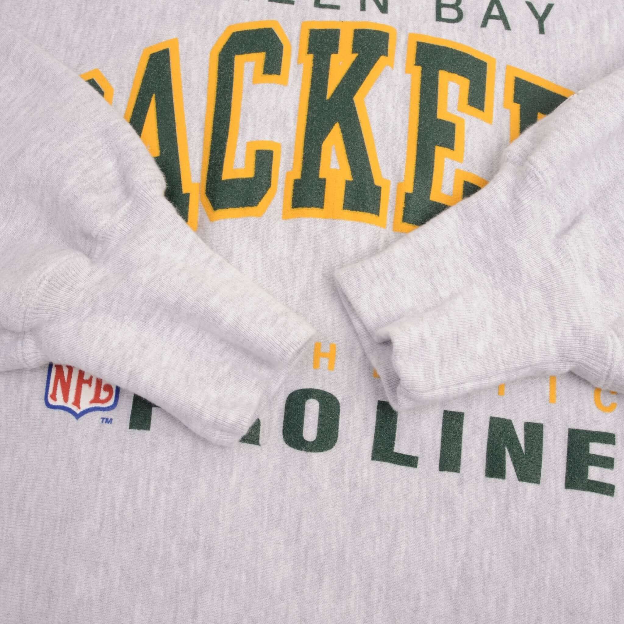 Vintage Nfl Green Bay Packers Champion Reverse Weave Sweatshirt 1990S Size XL