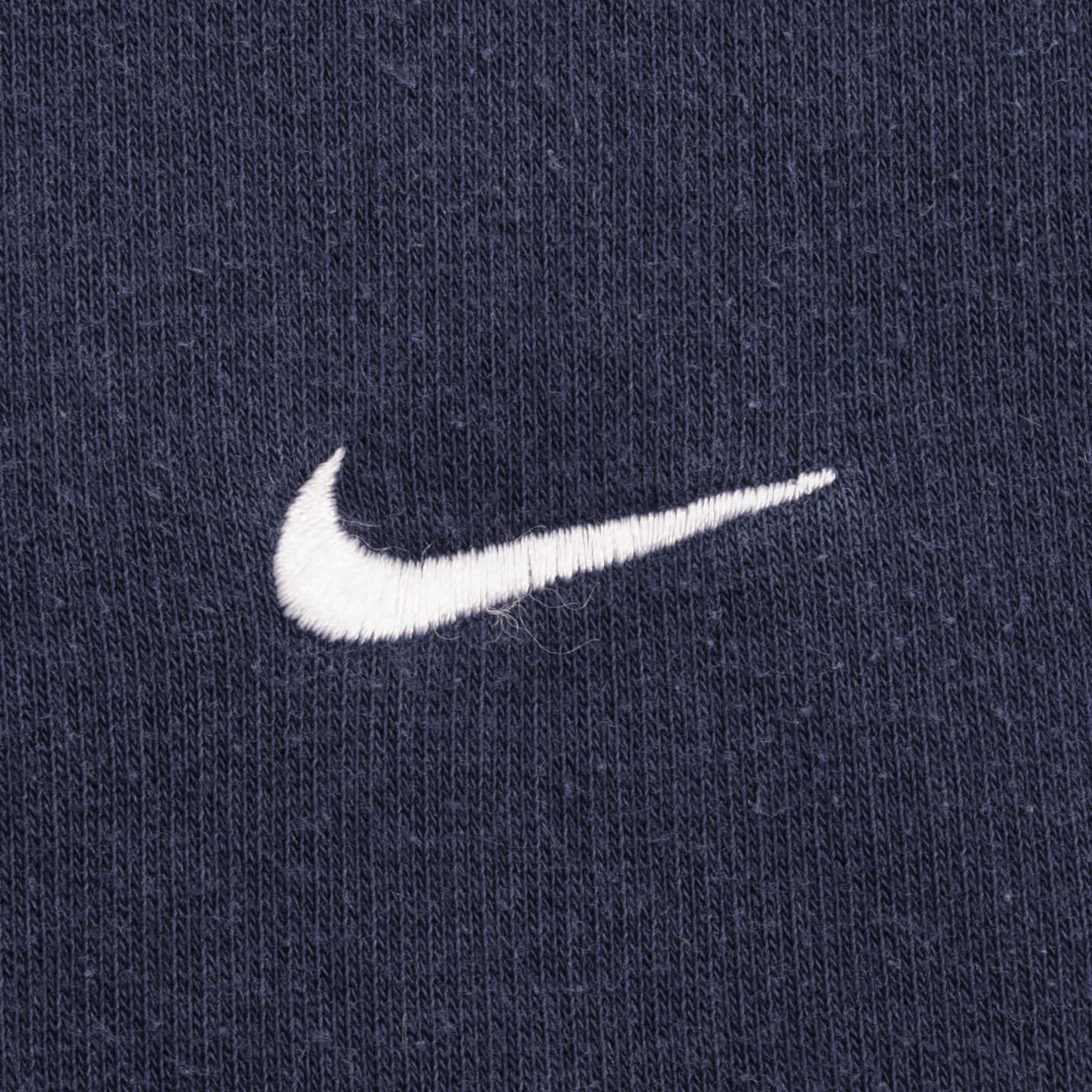 Vintage Nike Classic Swoosh Navy Blue Sweatshirt 2000S Size XL