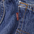 Beautiful Indigo Levis 501 jeans 1980s Made in USA with Medium Wash.  Size on tag 35X32 Actual Size 32X28  Back Button #522