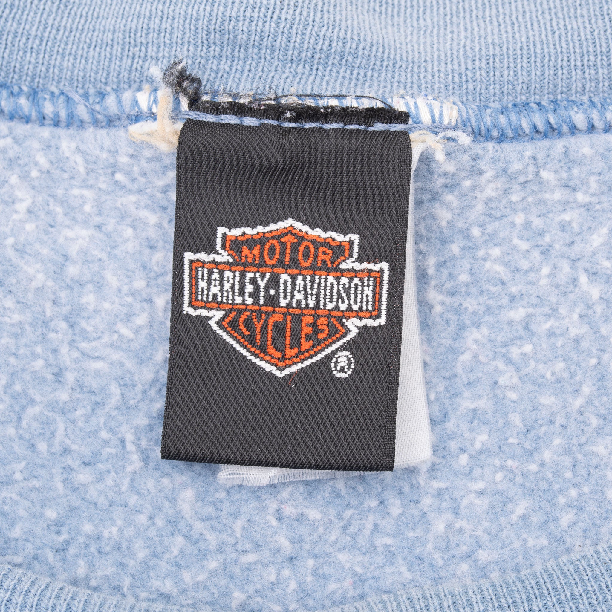 VINTAGE HARLEY DAVIDSON ALBUQUERQUE BLUE CREWNECK SWEATSHIRT 1996 LARGE