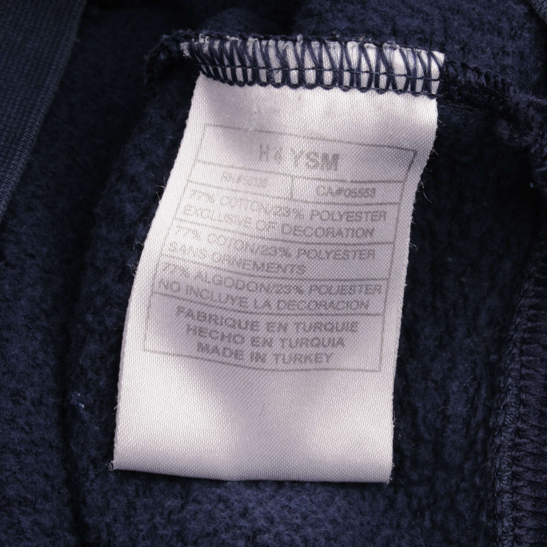 Vintage Nike Classic Swoosh Navy Blue Sweatshirt 2000S Size XL