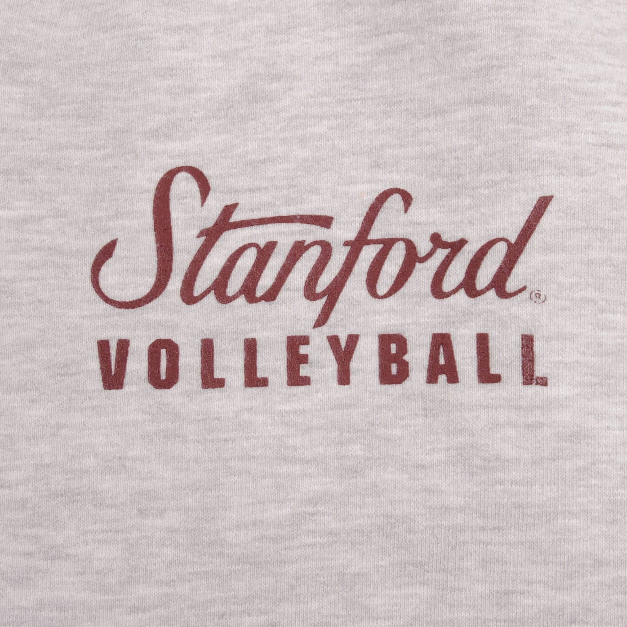 Vintage Nike NCAA Stanford University Volleyball Gray Sweatshirt 1990S Size Large