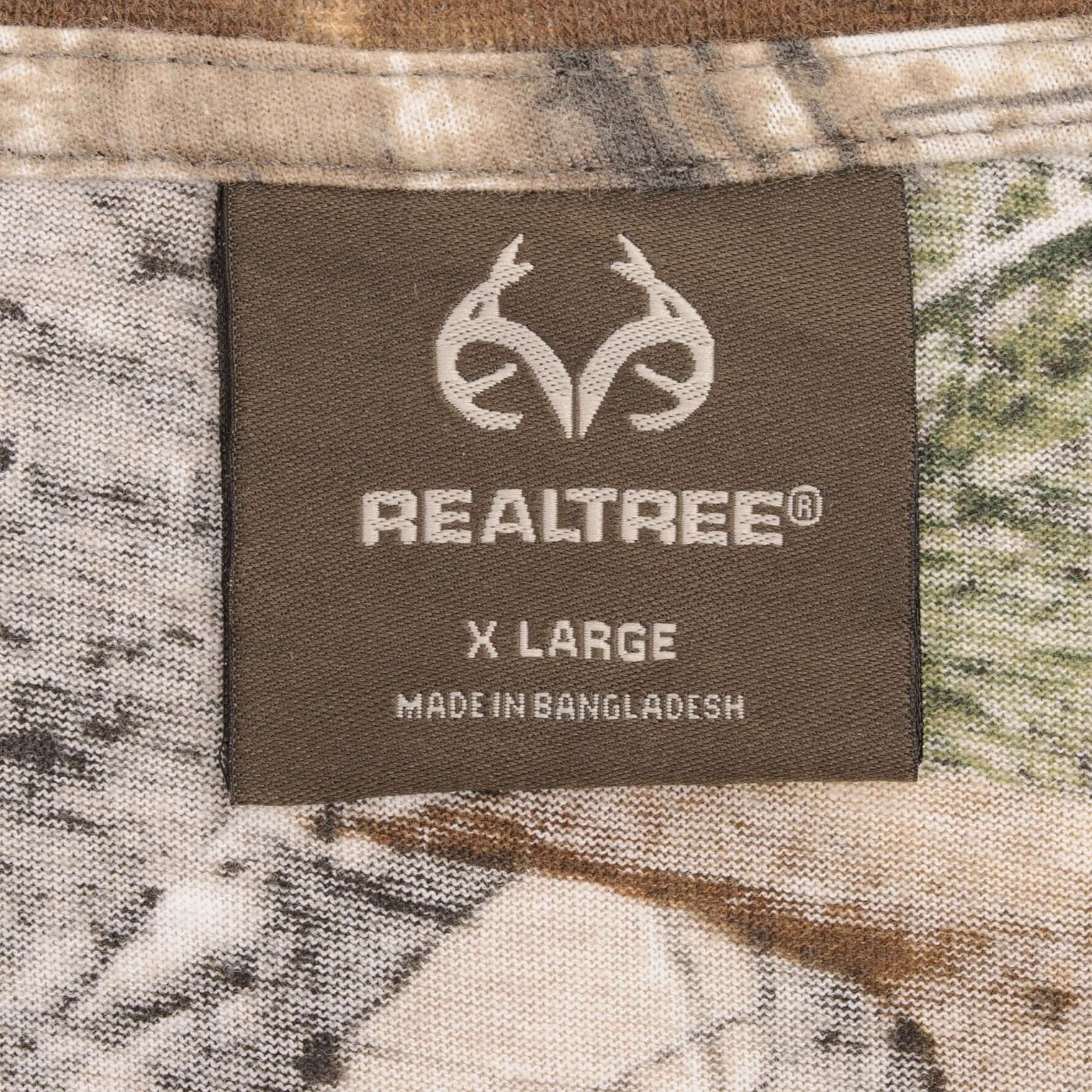 Vintage Hunting Realtree Xtra Camo Long Sleeve Tee Shirt Size XL