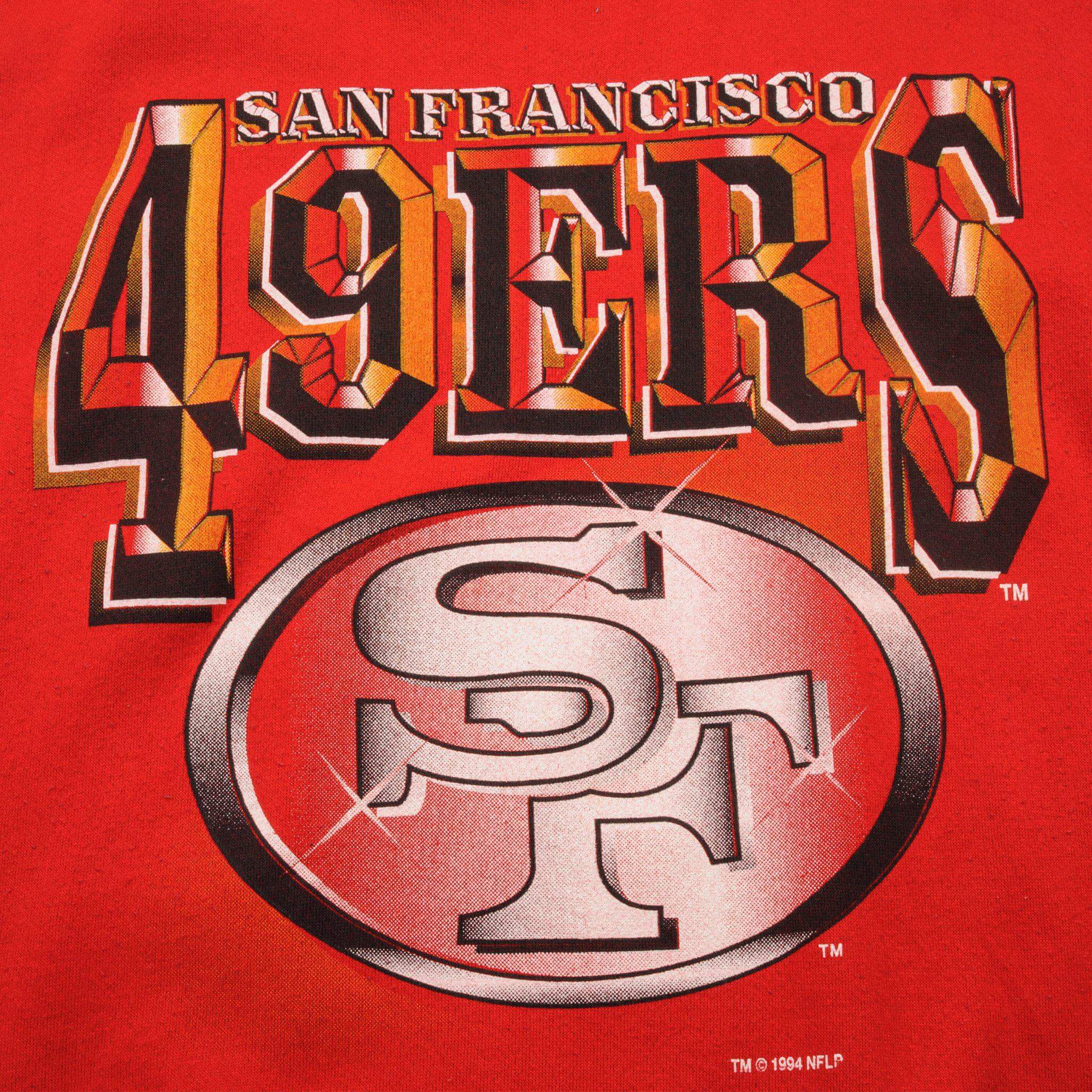 VINTAGE NFL SAN FRANCISCO 49ERS SWEATSHIRT 1994 SIZE XL MADE IN USA