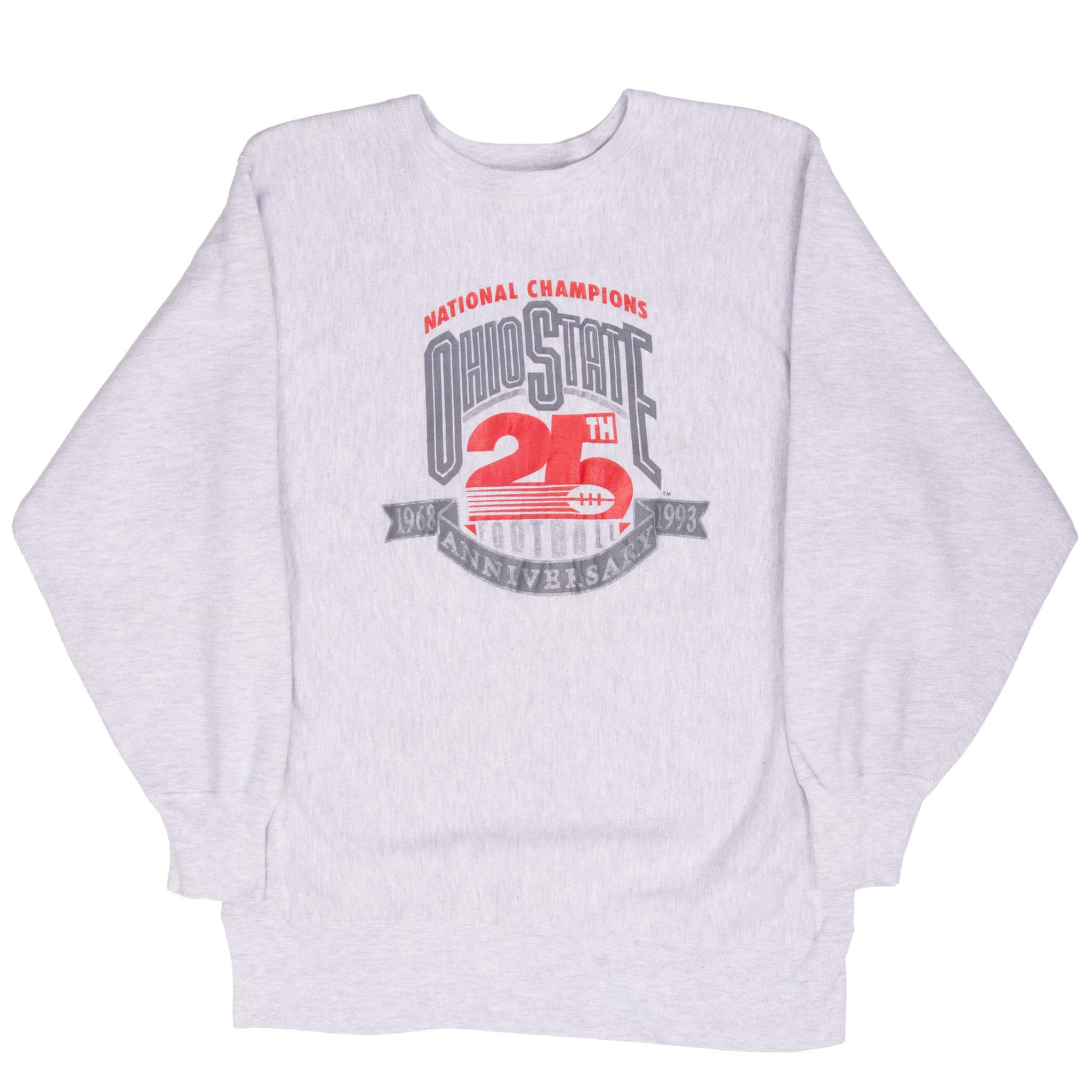 Vintage Champion Reverse Weave Ohio State Sweatshirt 1993 Size Large Made In Usa