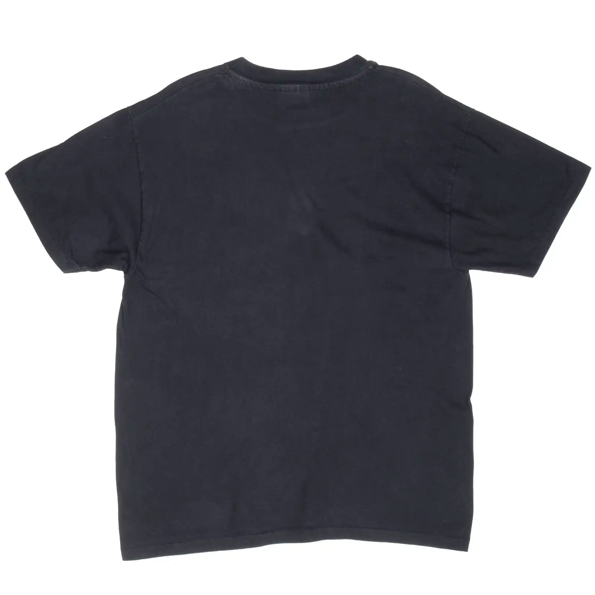Plain back of black Drunken Master II short-sleeve T-shirt