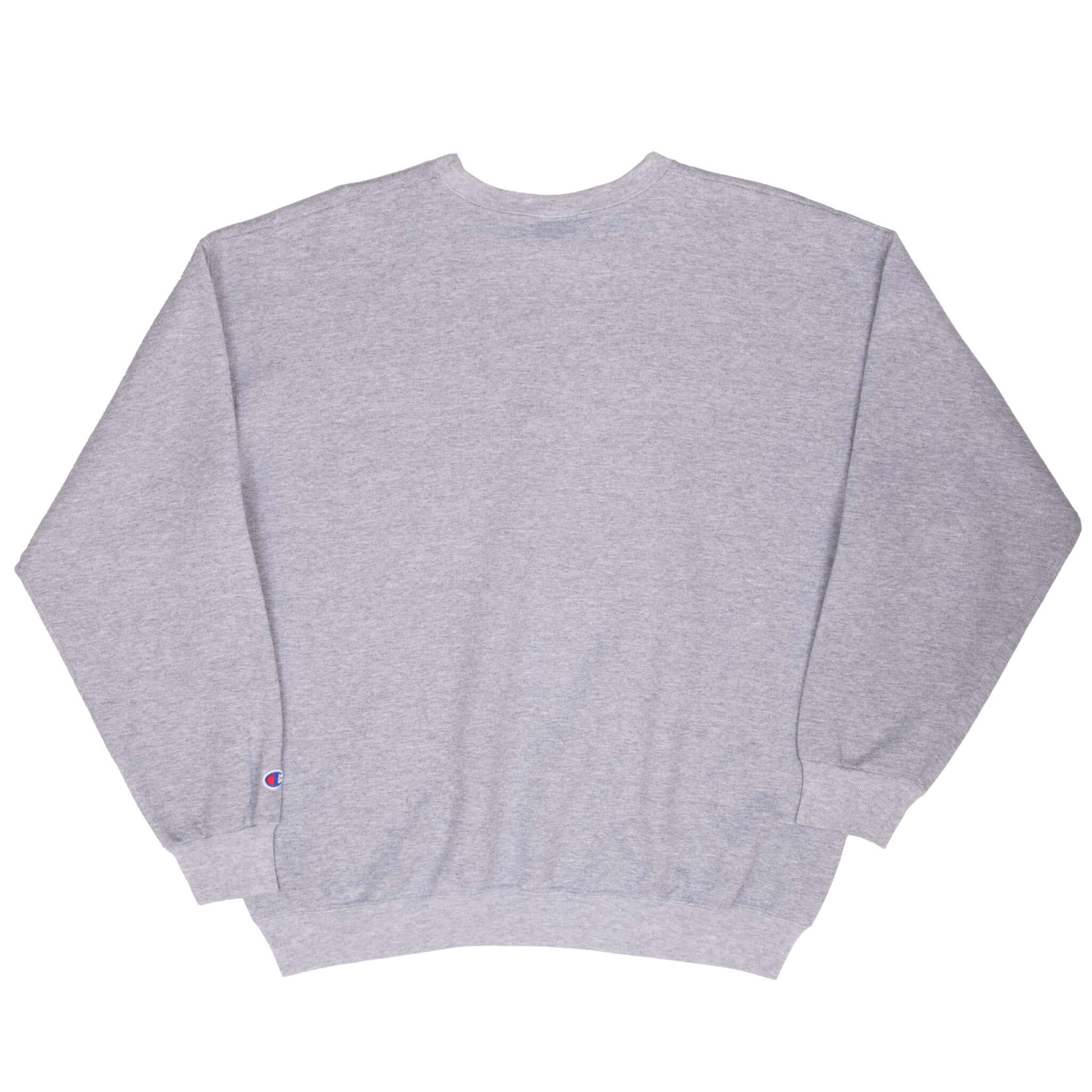 Vintage NFL Tennessee Titans Embroidered Grey Champion Sweatshirt 1990S Size Large