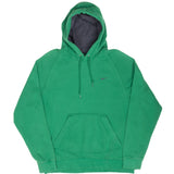 Vintage Nike Classic Swoosh Green Hoodie Sweatshirt 2000S Size Large