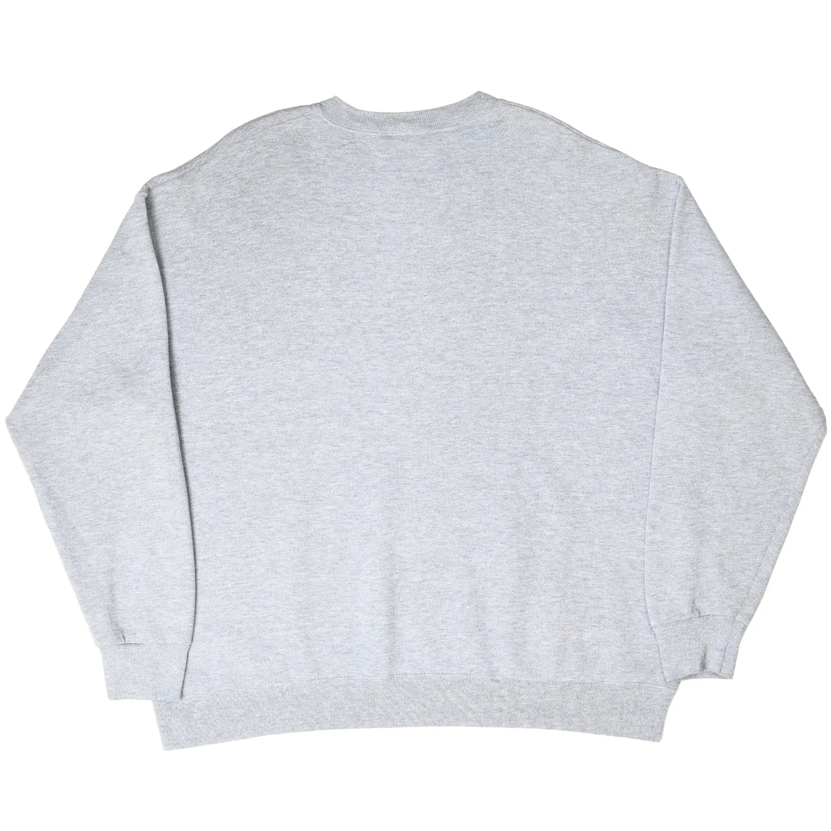 Back of gray Southwest Missouri State University sweatshirt with no graphic