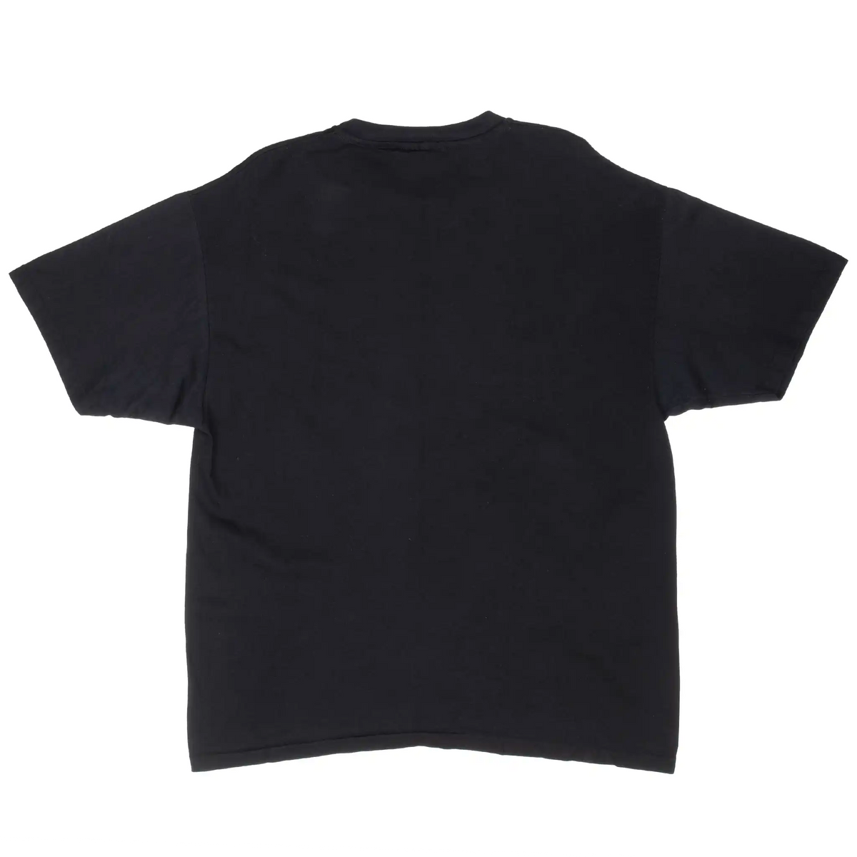 Plain back of black National Finals Rodeo T-shirt