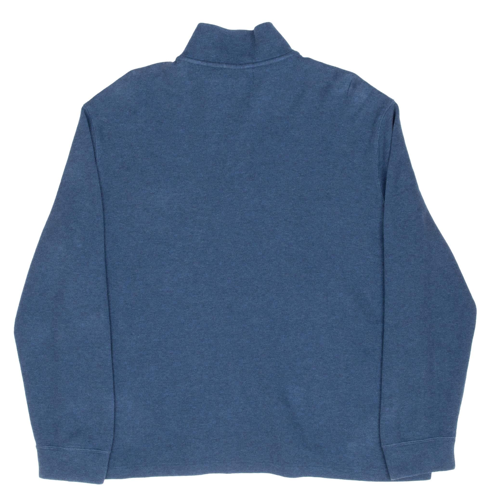 Vintage Polo Ralph Lauren Blue Quarter 1/4 Zip Sweater Size XL