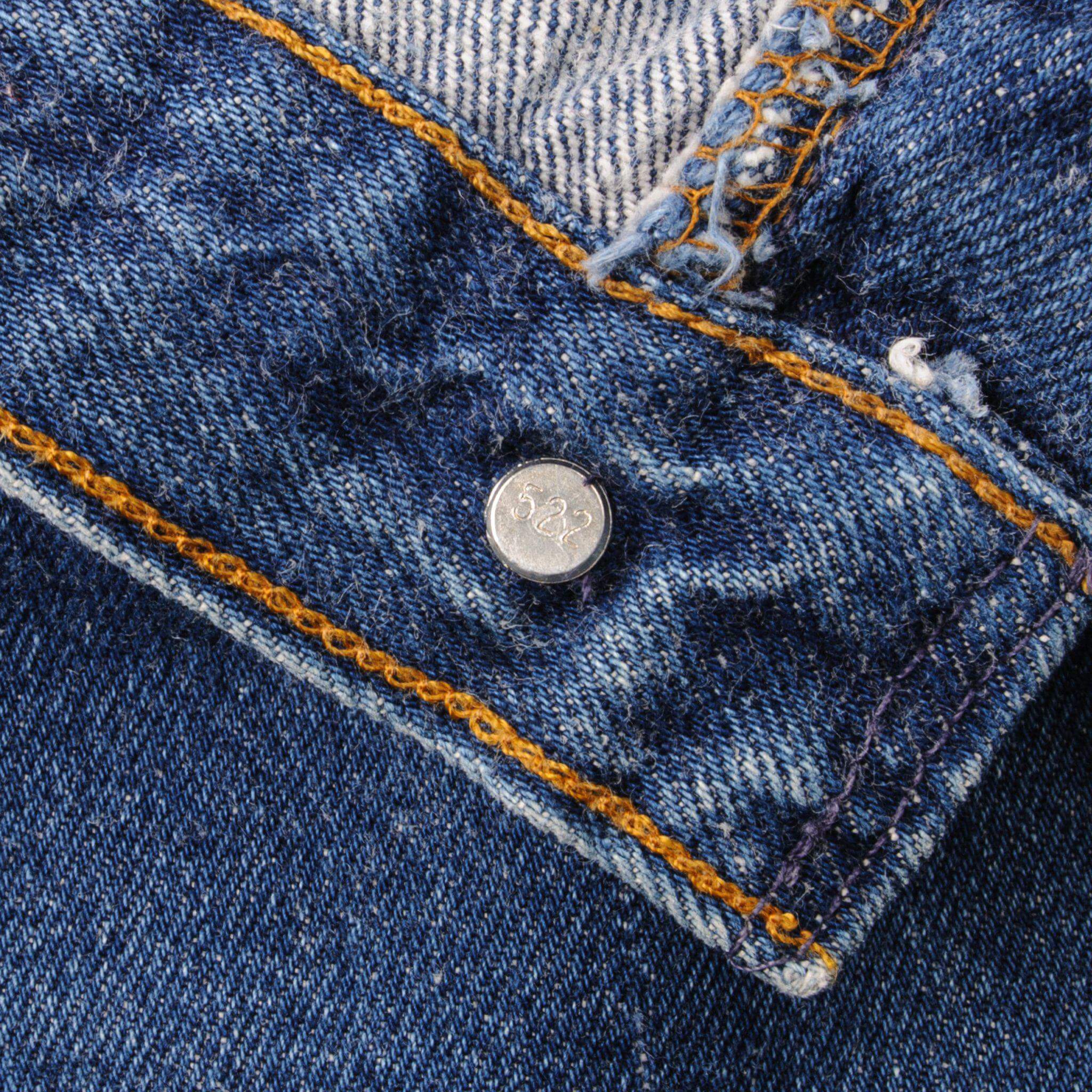 VINTAGE LEVIS 501 JEANS INDIGO 1988-1993 SIZE W30 L30 MADE IN USA