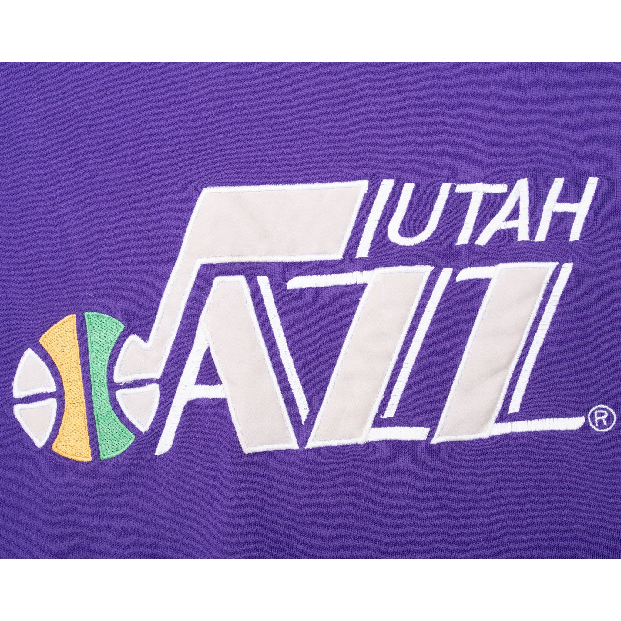 Vintage Nba Utah Jazz Embroidered Starter Sweatshirt 1990S Size Medium