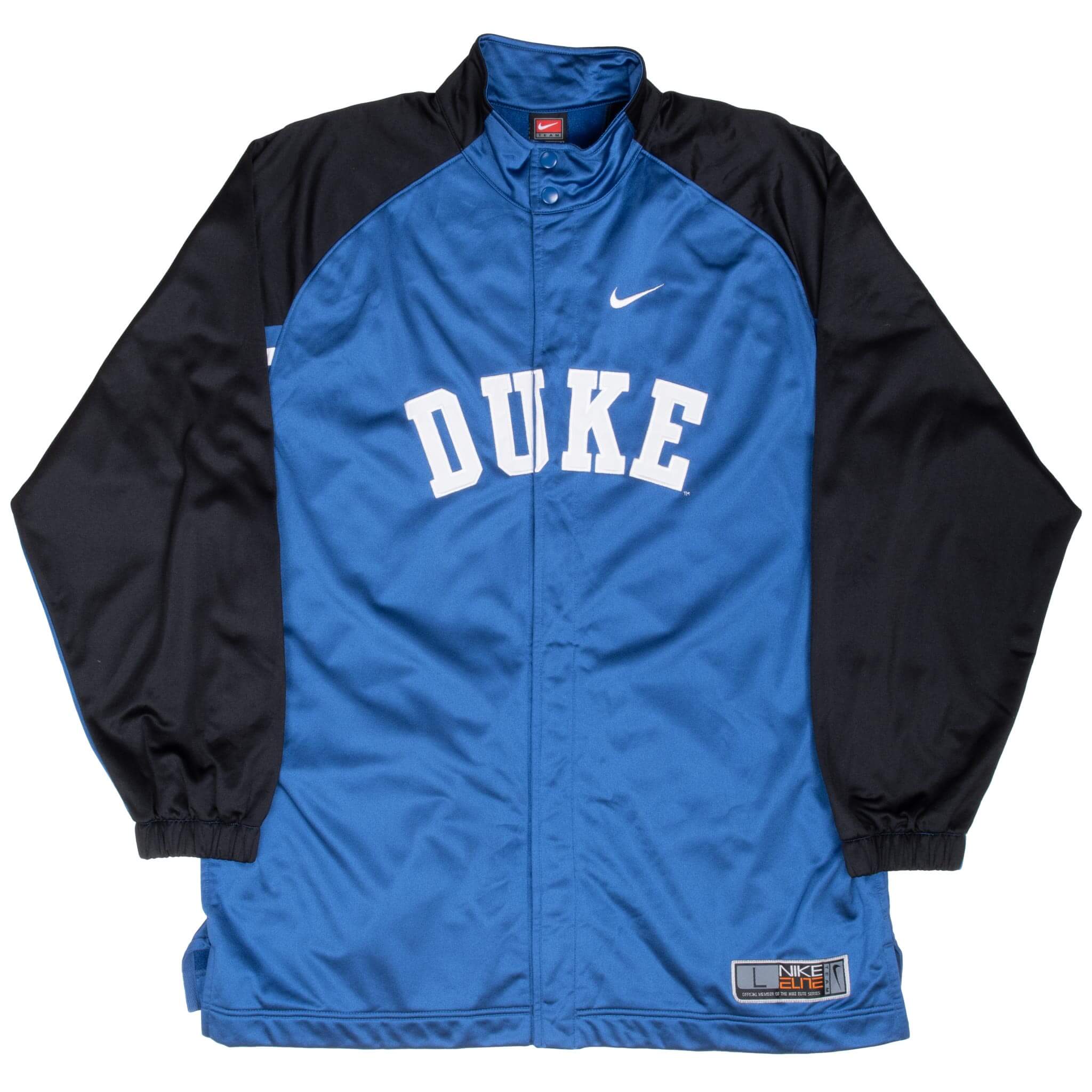 Vintage Nike Ncaa Duke University Track Jacket 1990S Size Large