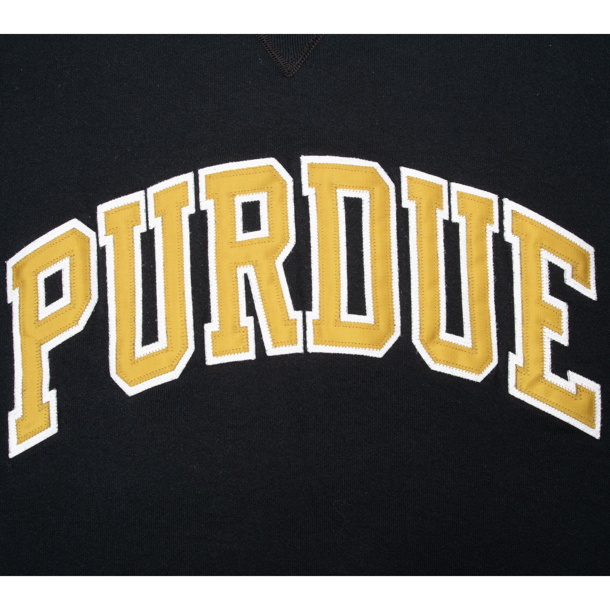 Vintage Purdue University Boilermakers Embroidered Russell Sweatshirt 1990S Size XL Made In USA