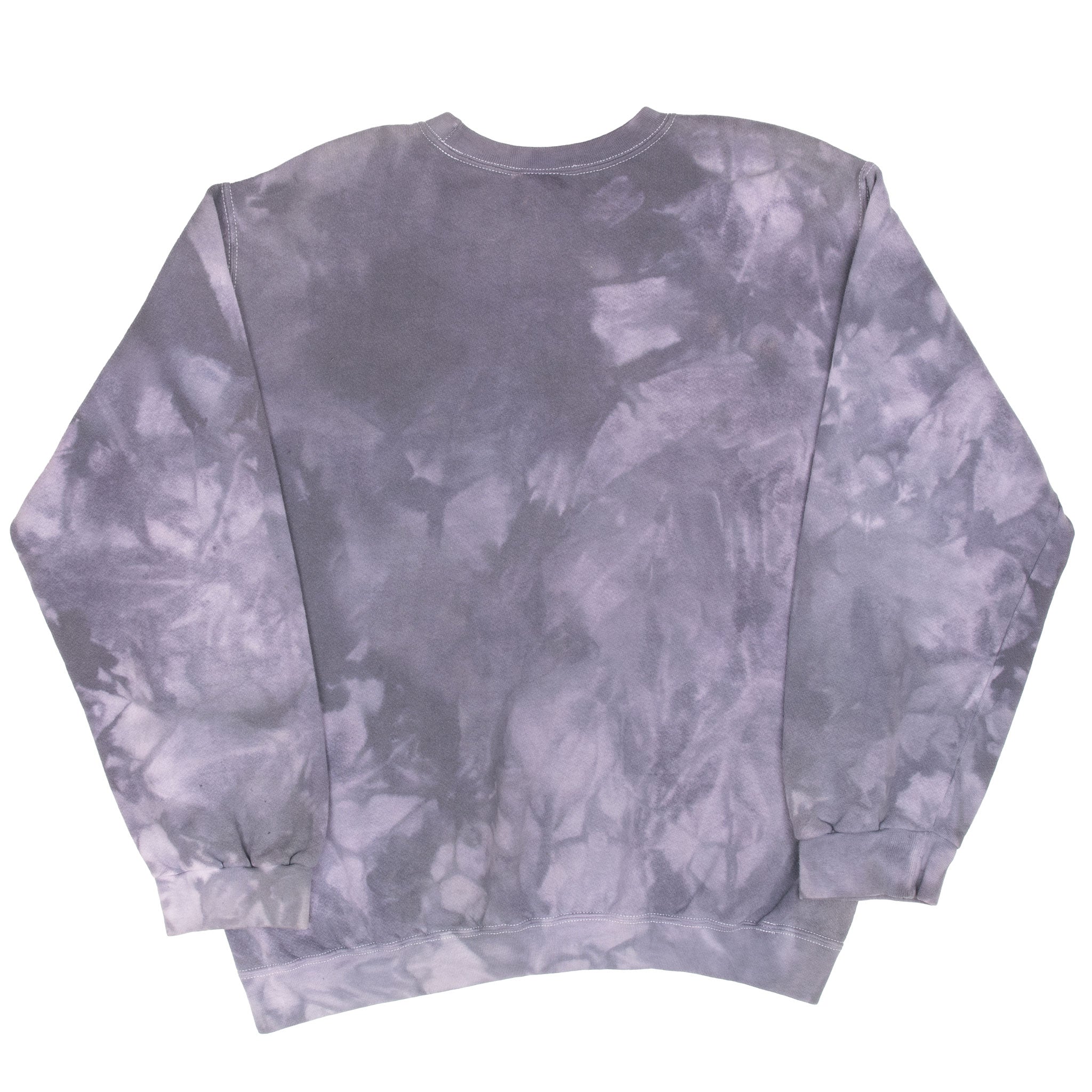 Vintage Nike Classic Swoosh Tie Dye Sweatshirt 1990S Size Medium Made In Usa