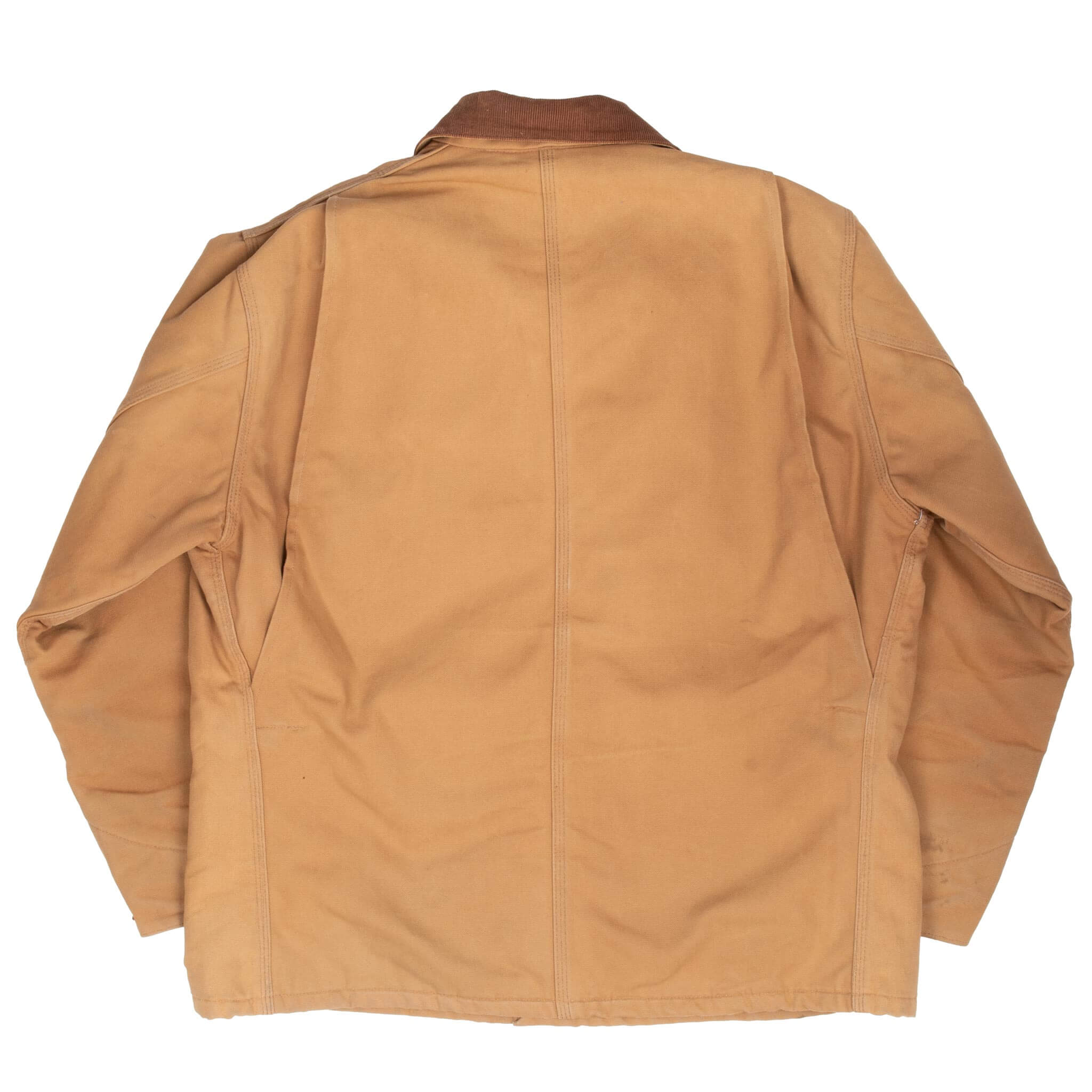 Vintage Carhartt Michigan Style Blanket Lined 6Blc Brown Jacket 1990S Size XL Union Made in USA