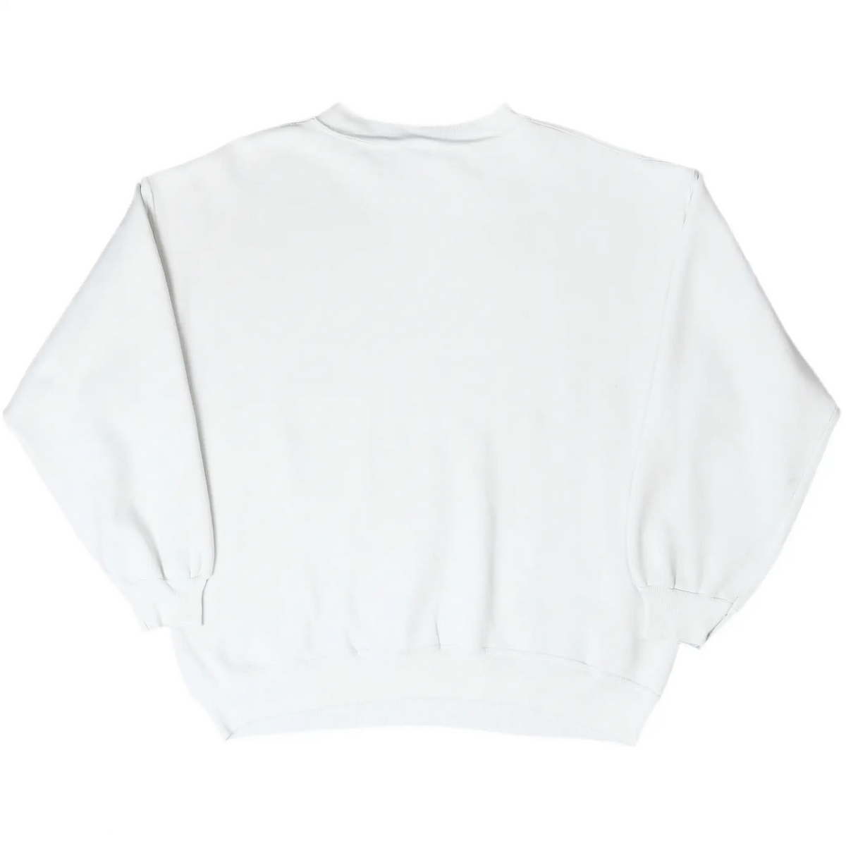 Plain back of white UCLA Bruins crewneck sweatshirt