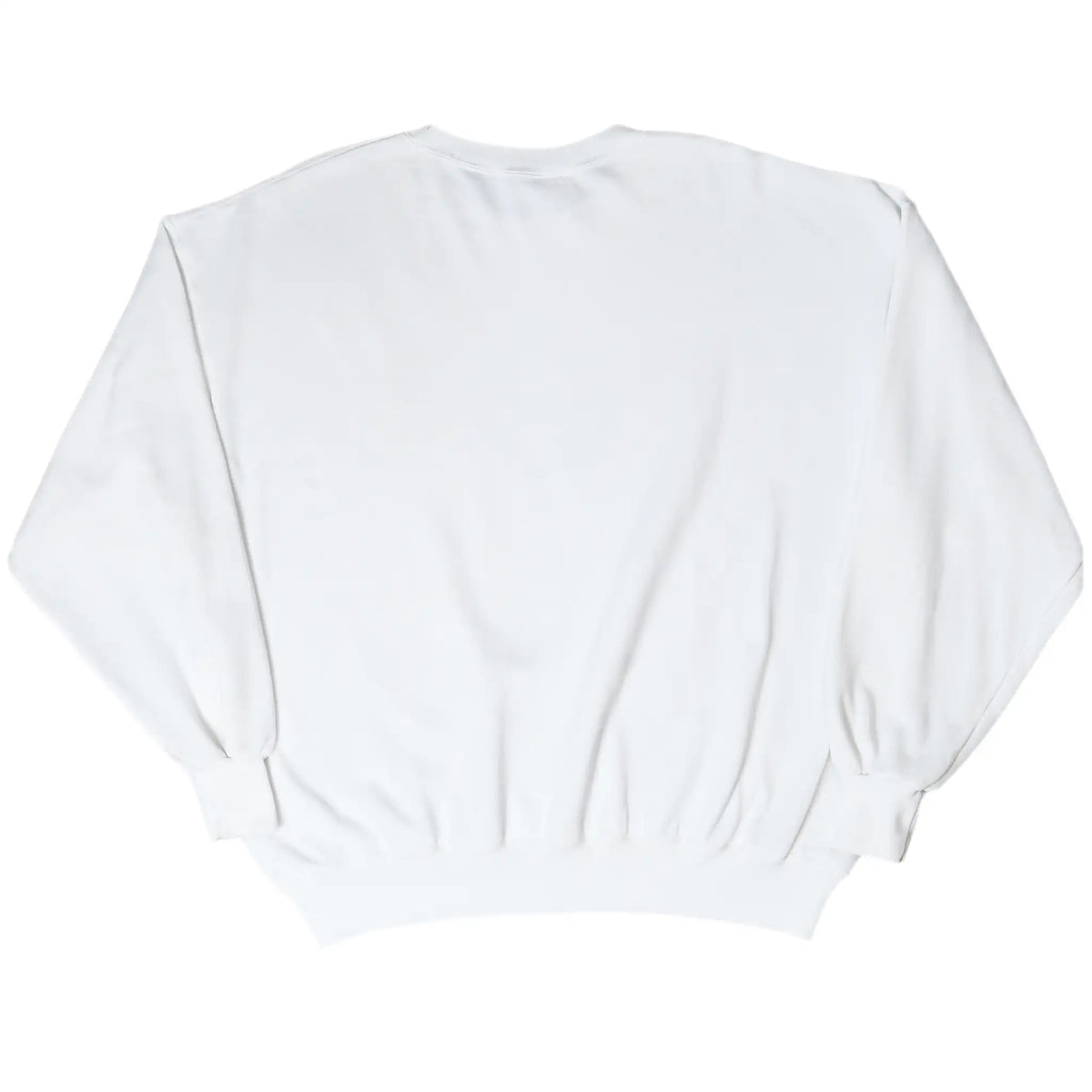 Back of plain white Hard Rock Cafe Dallas sweatshirt
