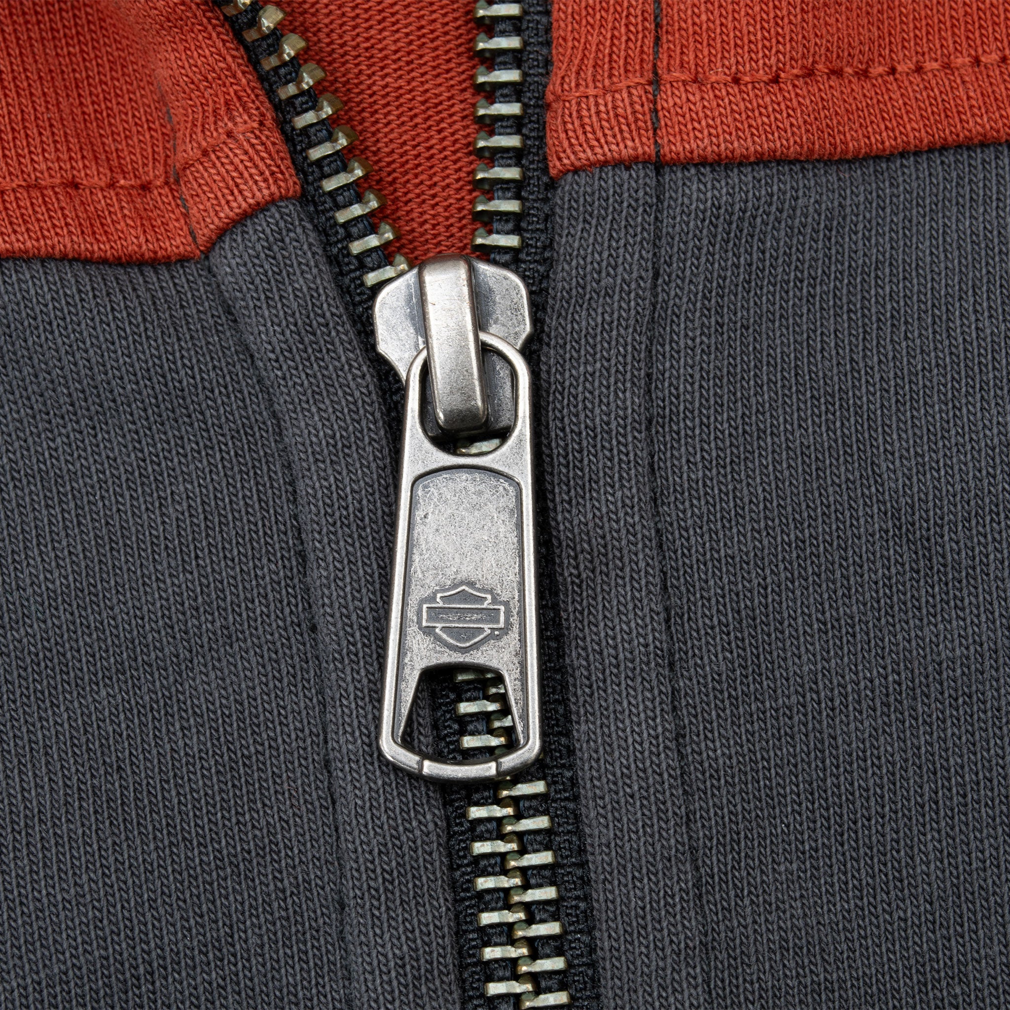 Vintage Harley Davidson Full Zip Hoodie Sweatshirt 2000S Size XL