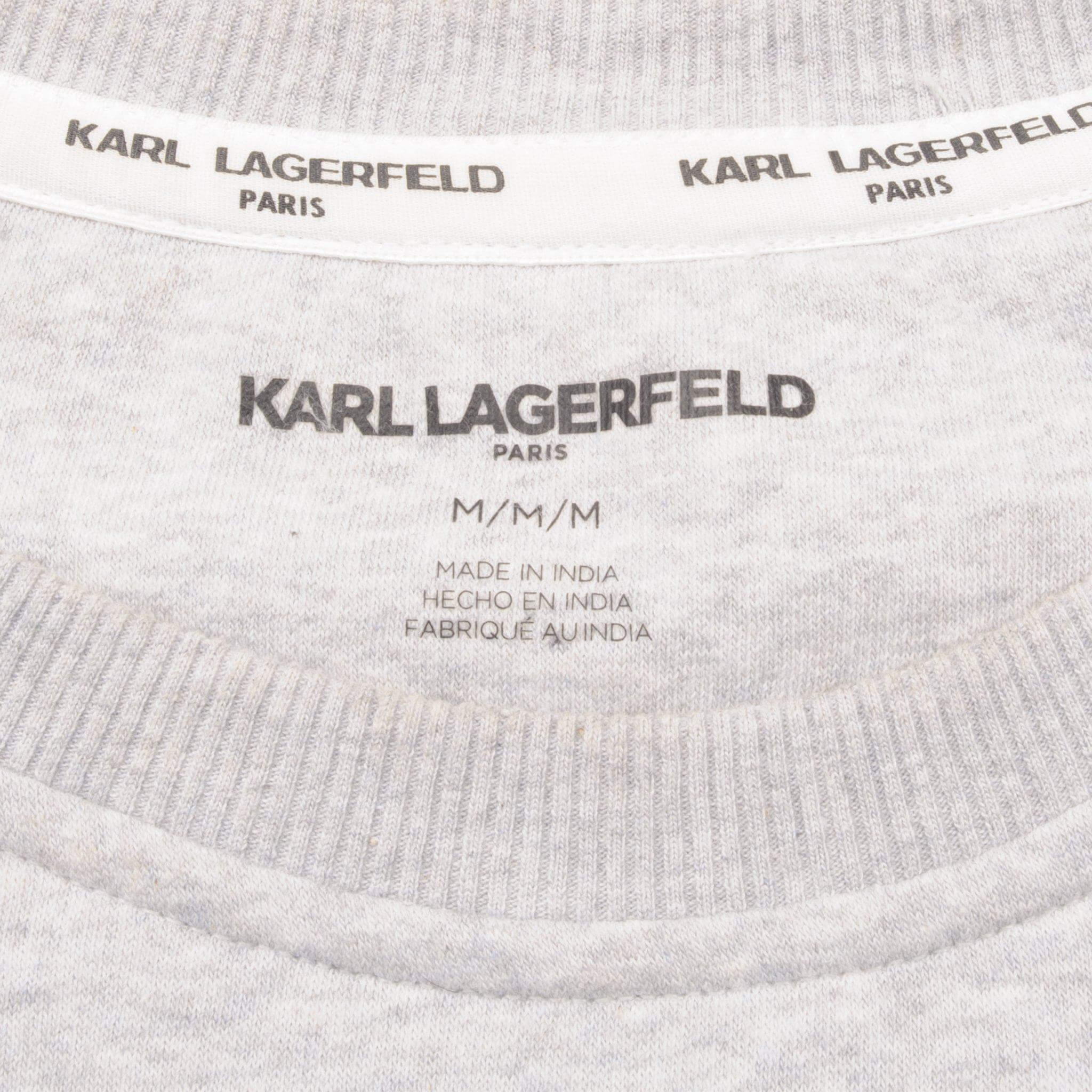 VINTAGE KARL LAGERFELD SWEATSHIRT SIZE MEDIUM