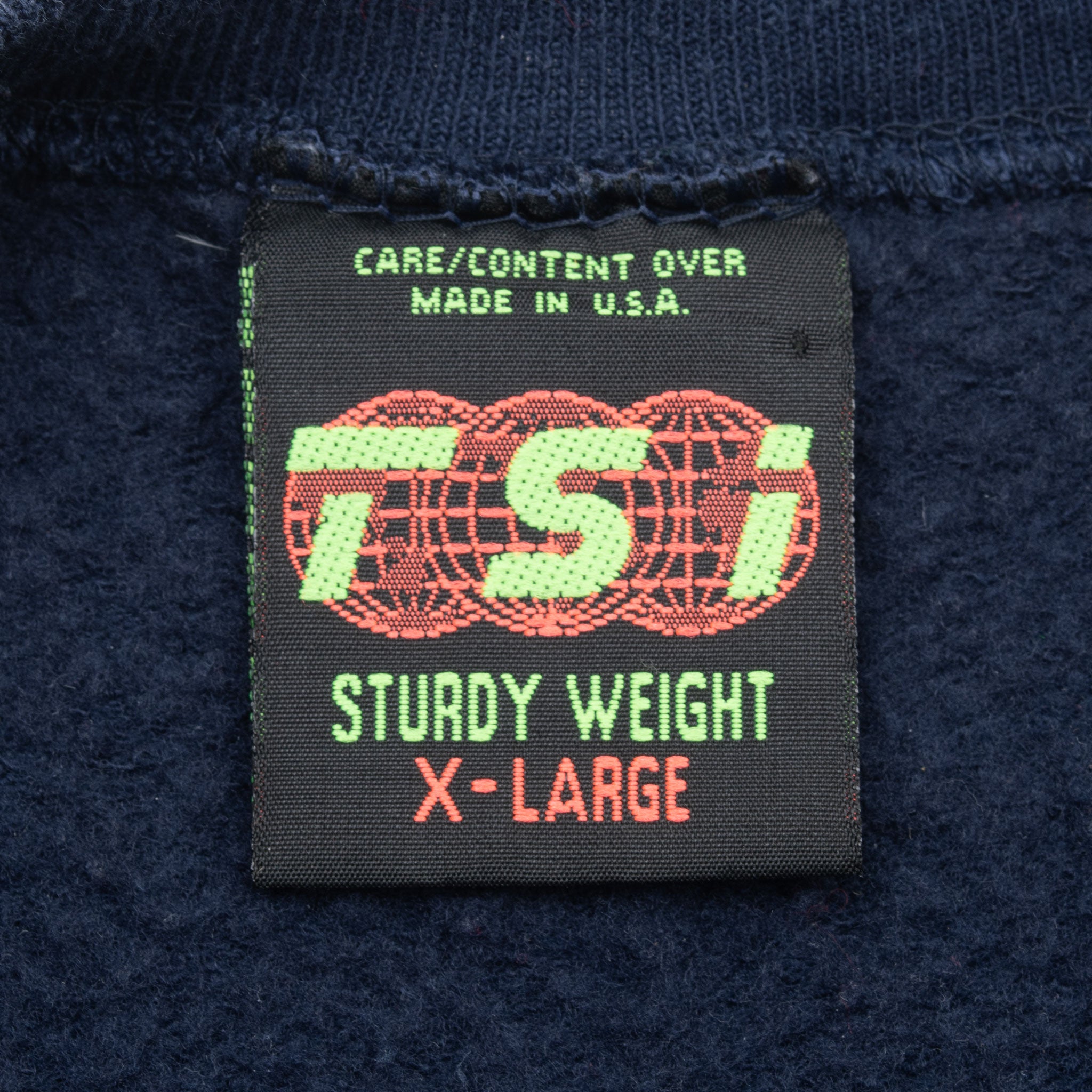 Vintage Ncaa Penn State University All Over Print Sweatshirt Size XL Made In Usa