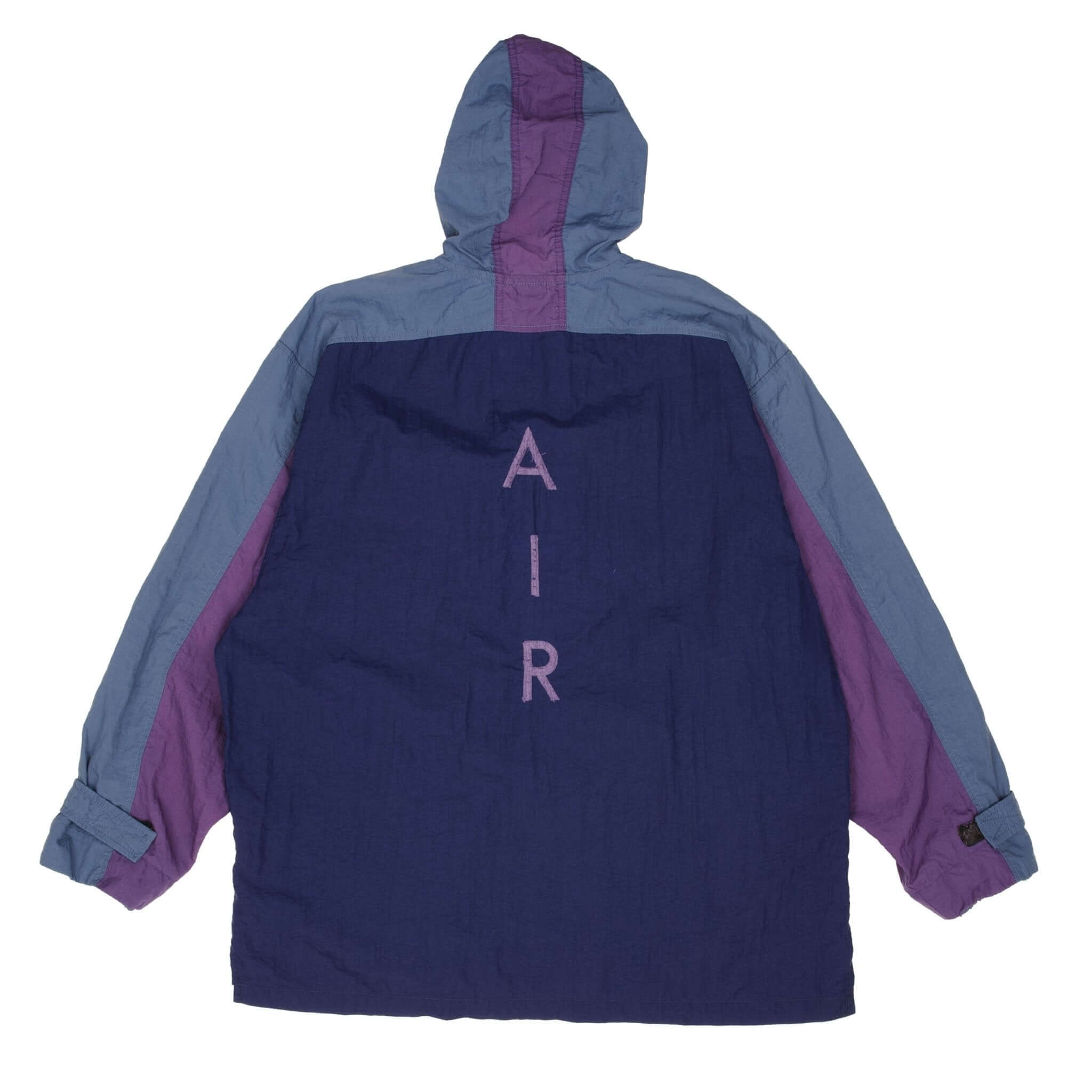 Vintage Nike Air By Champs Windbreaker Nylon Pullover Jacket 1990S Size Medium