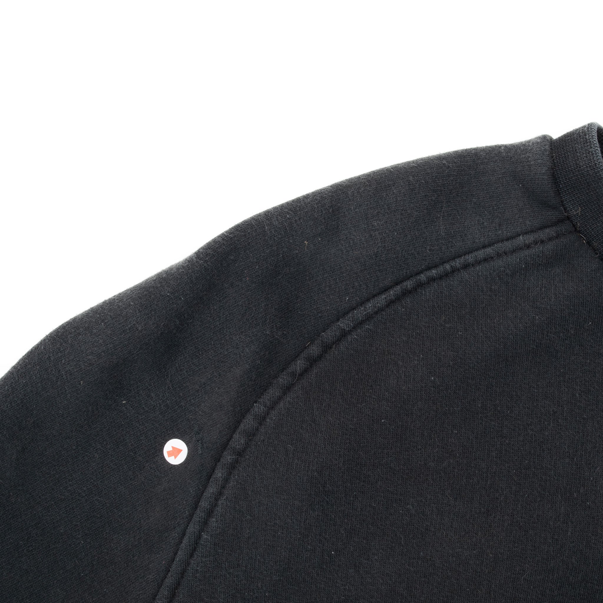 VINTAGE NIKE CLASSIC SWOOSH BLACK SWEATSHIRT 2000S 2XL