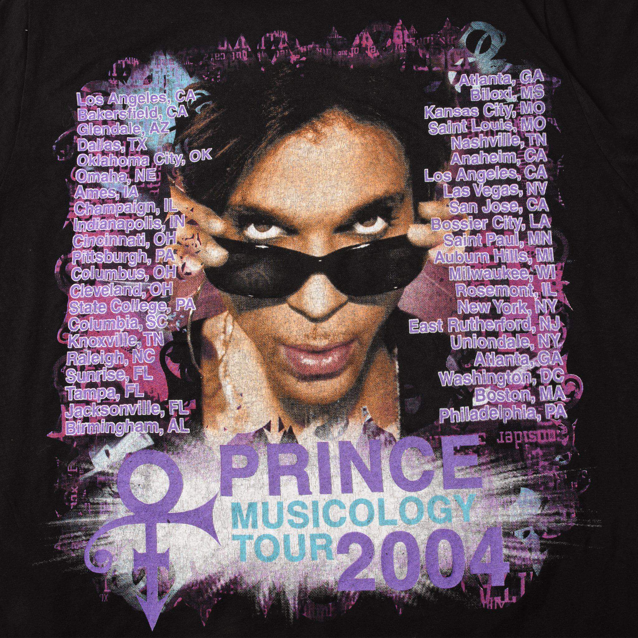 VINTAGE PRINCE TEE SHIRT 2004 SIZE LARGE
