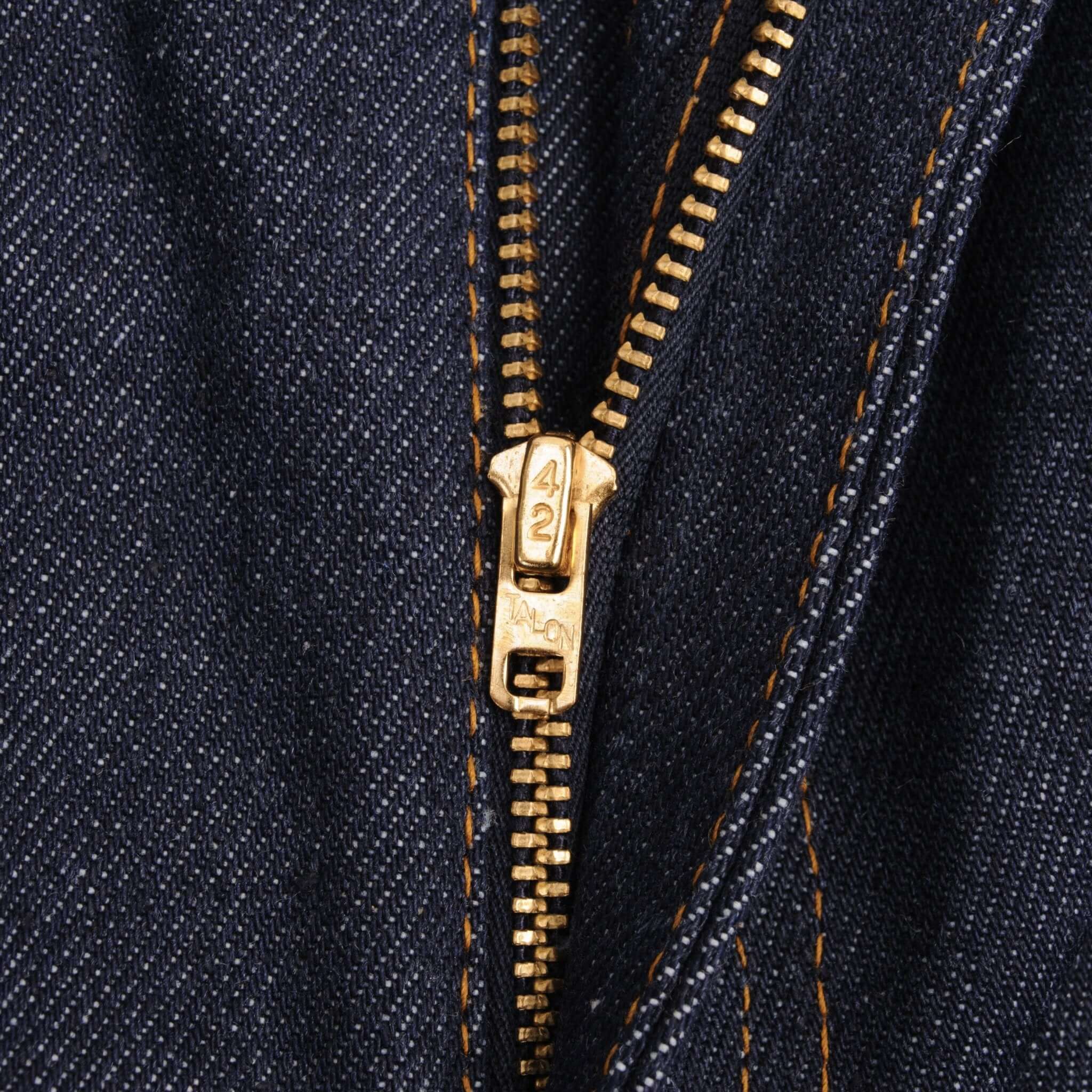 Vintage Levis 717 Saddleman Boot Cut Dura Plus Jeans 1977 Size 26X34 Made In Usa Deadstock With a Very Dark Wash Size On Tag 26X34 Back Button #553 Talon 42 Zipper