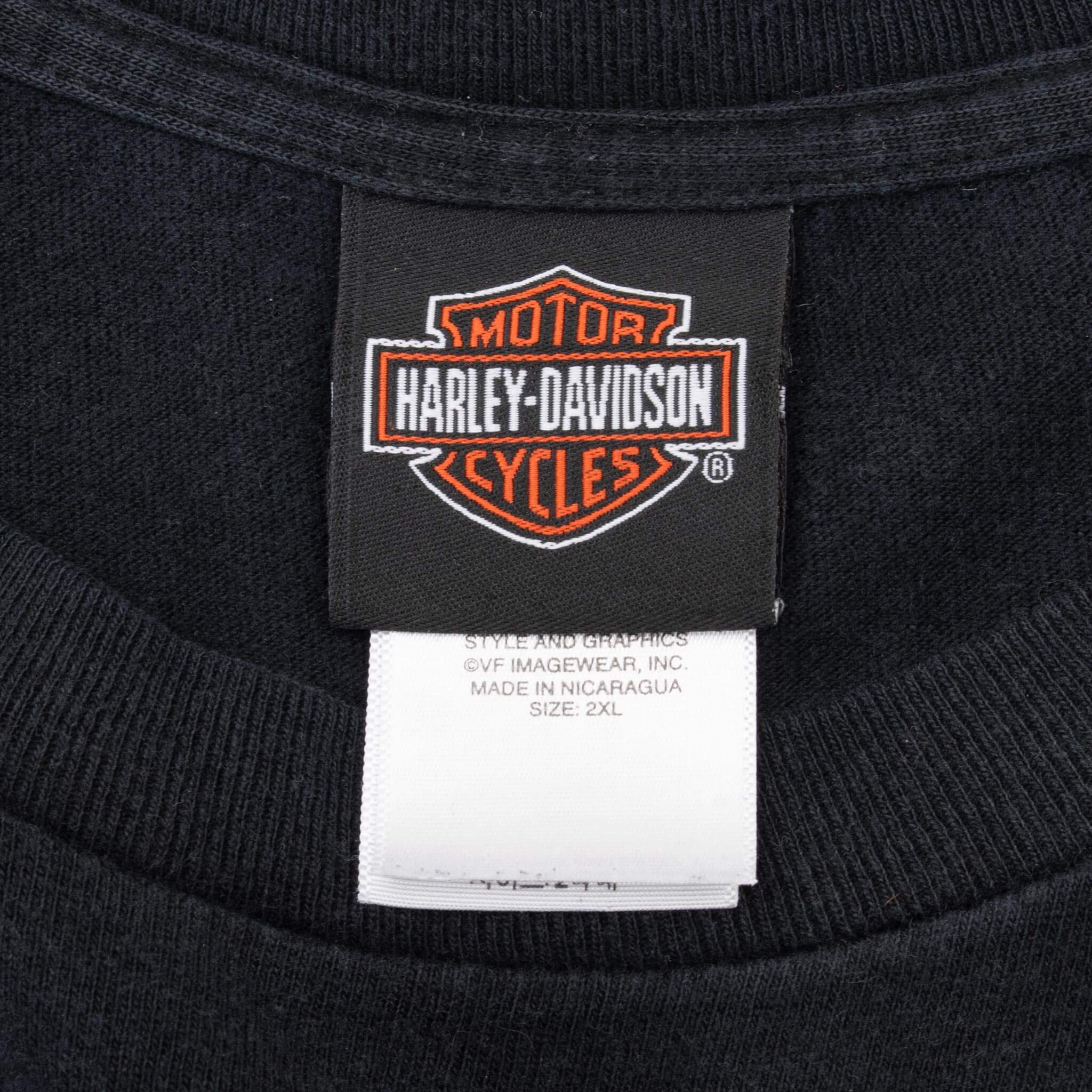 Vintage Harley Davidson Honolulu Hawaii 2014 Tee Shirt Size 2XL