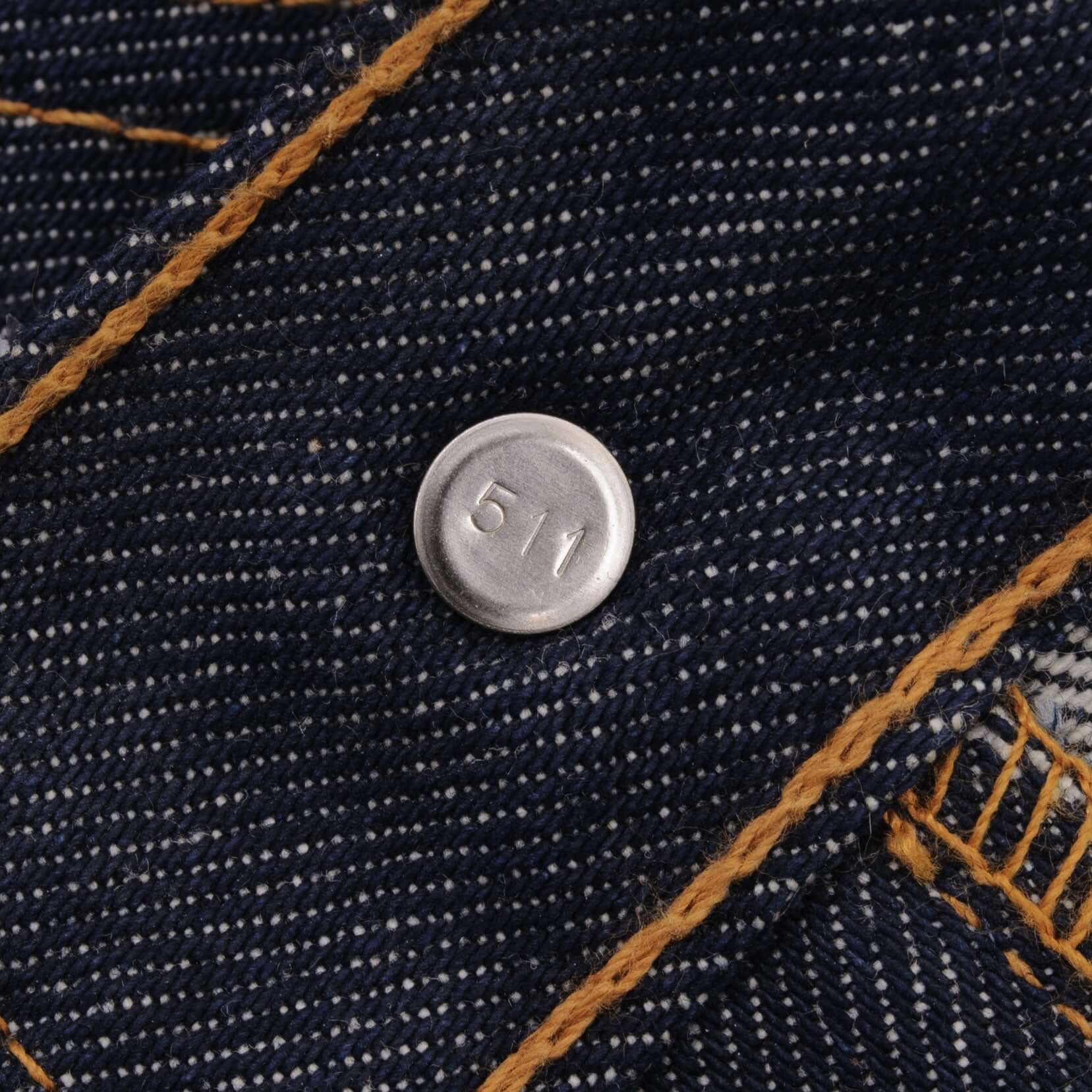 Beautiful Vintage Indigo Levis 517 Jeans 1980s Made in USA with Dark Blue Wash Size on tag 30X34 Back Button #511