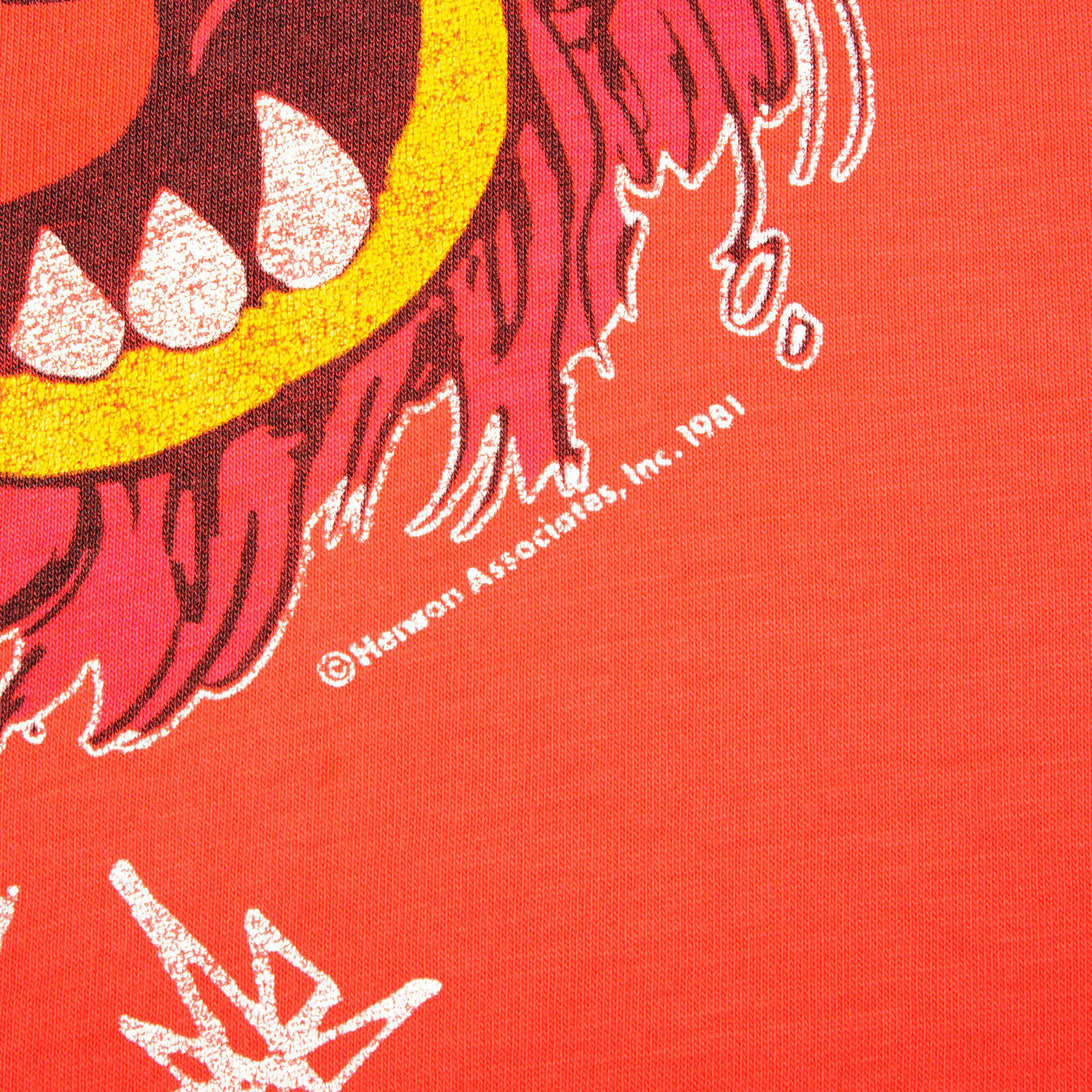 VINTAGE THE MUPPET SHOW ANIMAL TEE SHIRT 1981 SIZE LARGE MADE IN USA