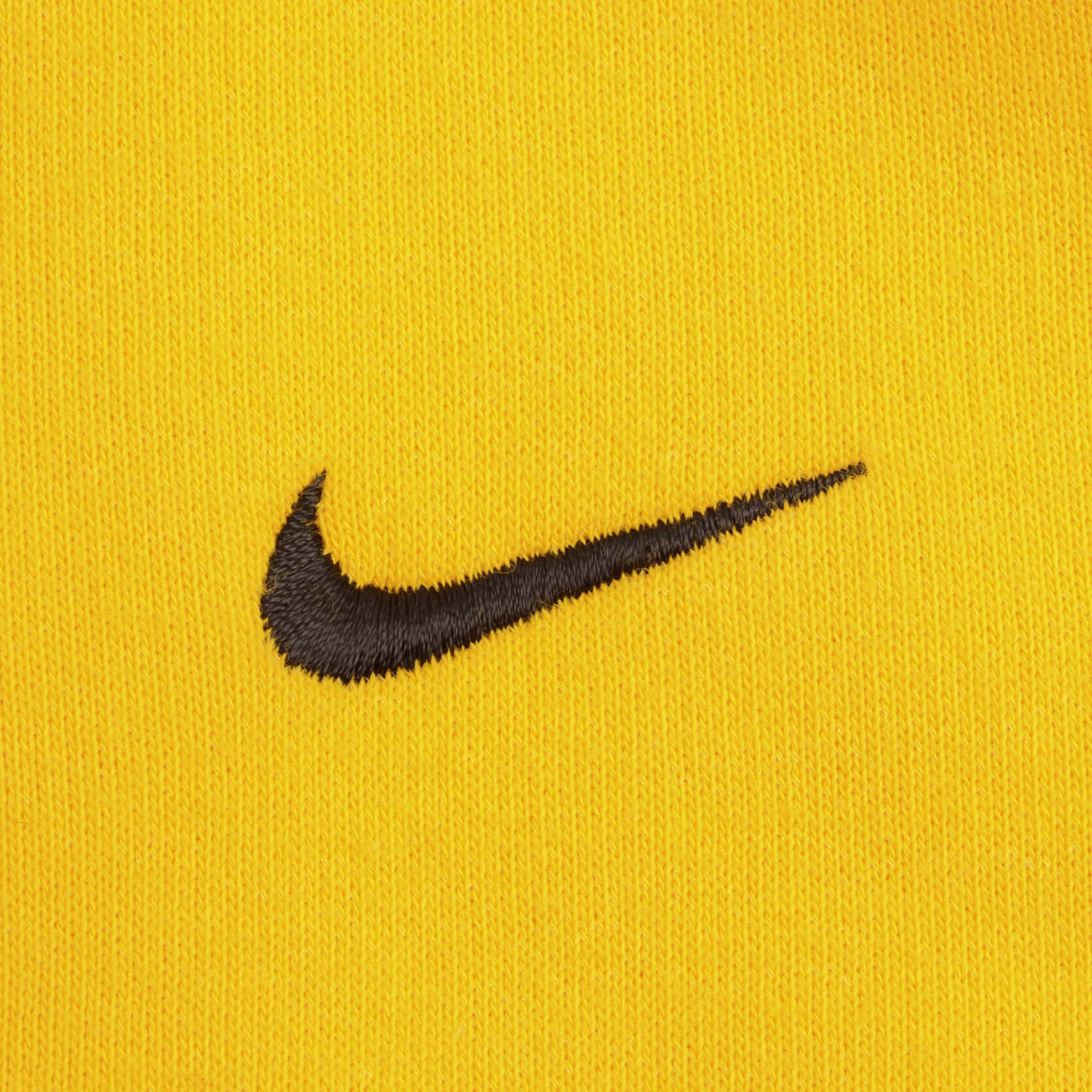 Vintage Nike Classic Swoosh Yellow Sweatshirt 2000S Size Large