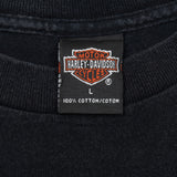 Vintage Harley Davidson Aruba 1997 Long Sleeve Tee Shirt Size Large Made In Usa