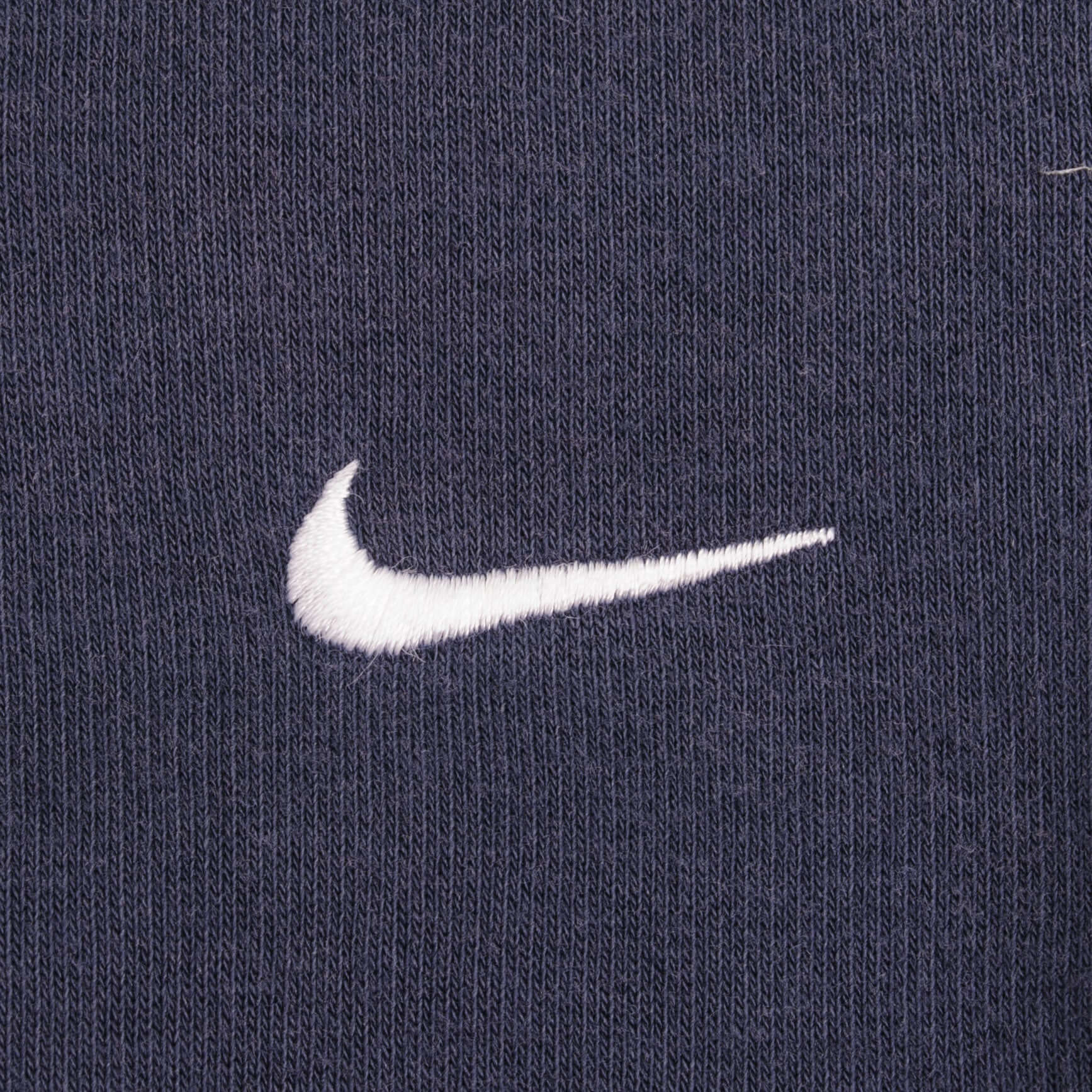 Vintage Nike Classic Swoosh Navy Hoodie Sweatshirt 2000S Size Medium