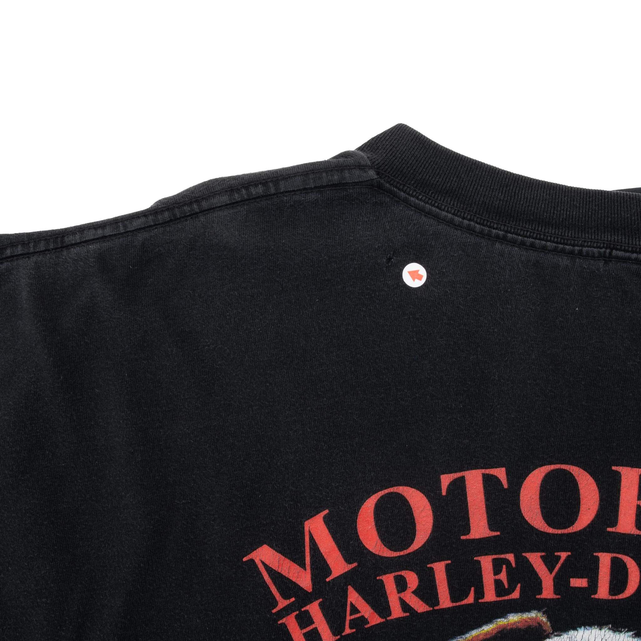 VINTAGE HARLEY DAVIDSON EAGLE DRAGON TEE SHIRT 2000 2XL MADE IN USA