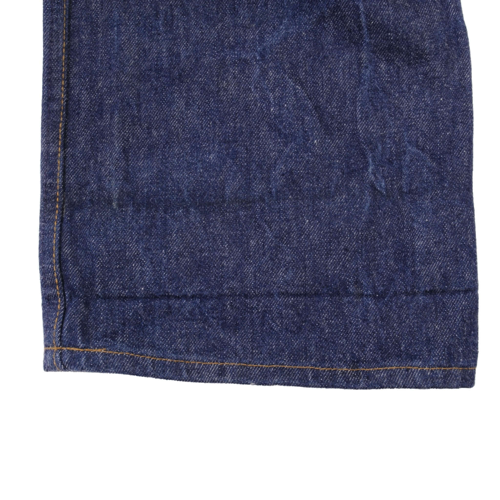 Beautiful Indigo Levis 501 1980S Jeans Made in USA with Dark Blue Wash Size on tag 40x32 actual size 38x30 Back Button #501