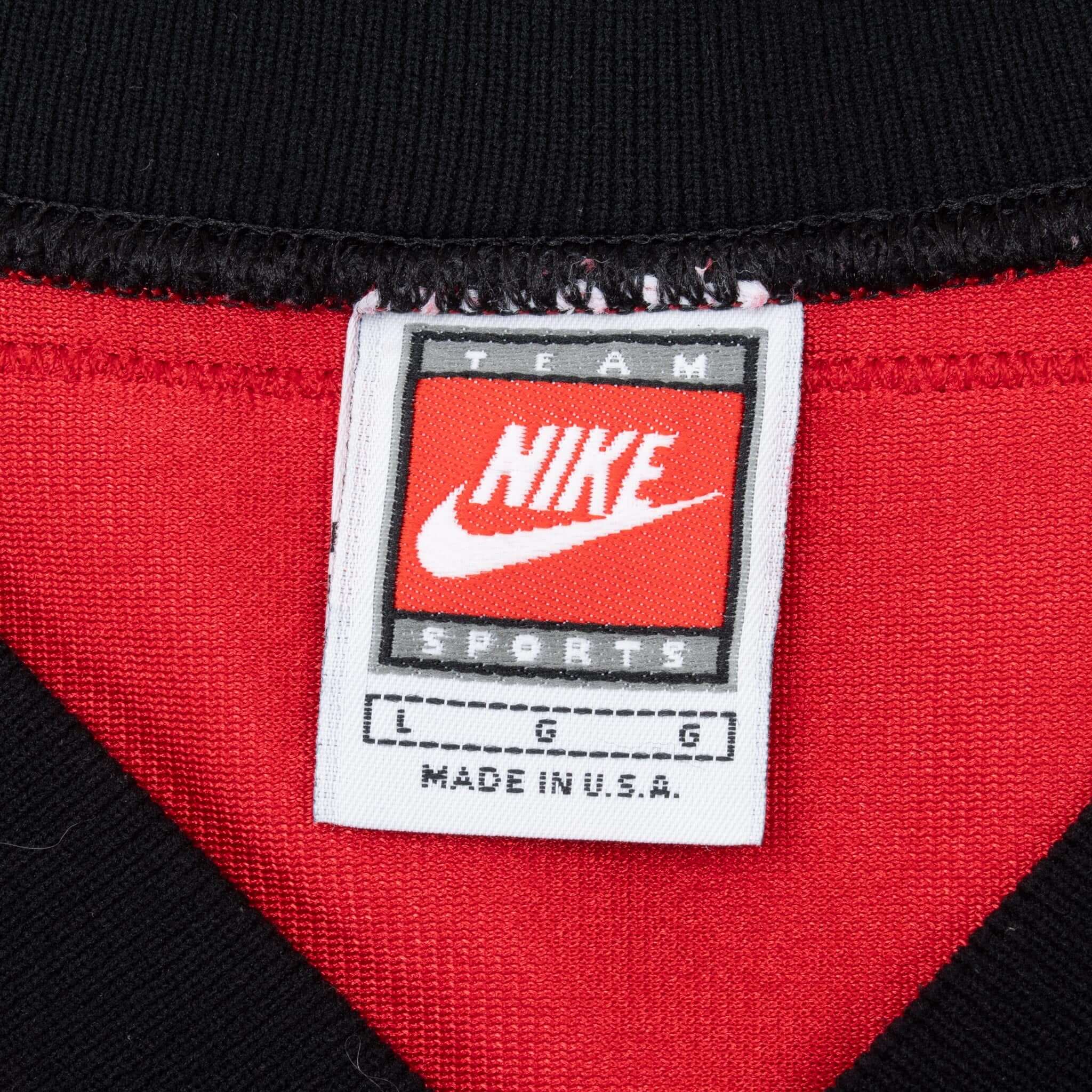 Vintage Nike Nfl Tampa Bay Bucaneers Warrick Dunn #28 Jersey 1990S Size Large Made In Usa