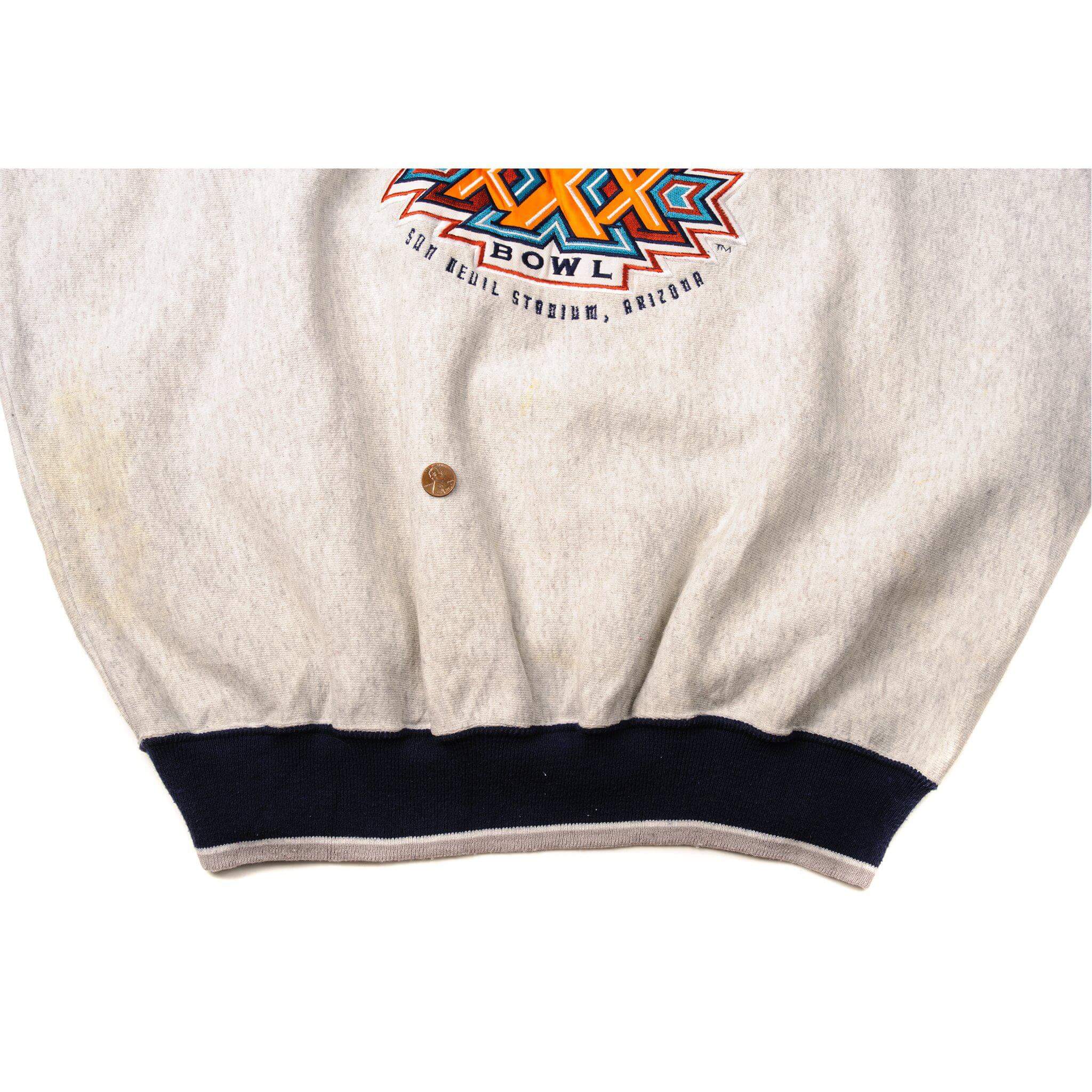 VINTAGE NFL DALLAS COWBOYS SUPER BOWL SWEATSHIRT 1996 SIZE XL MADE IN USA