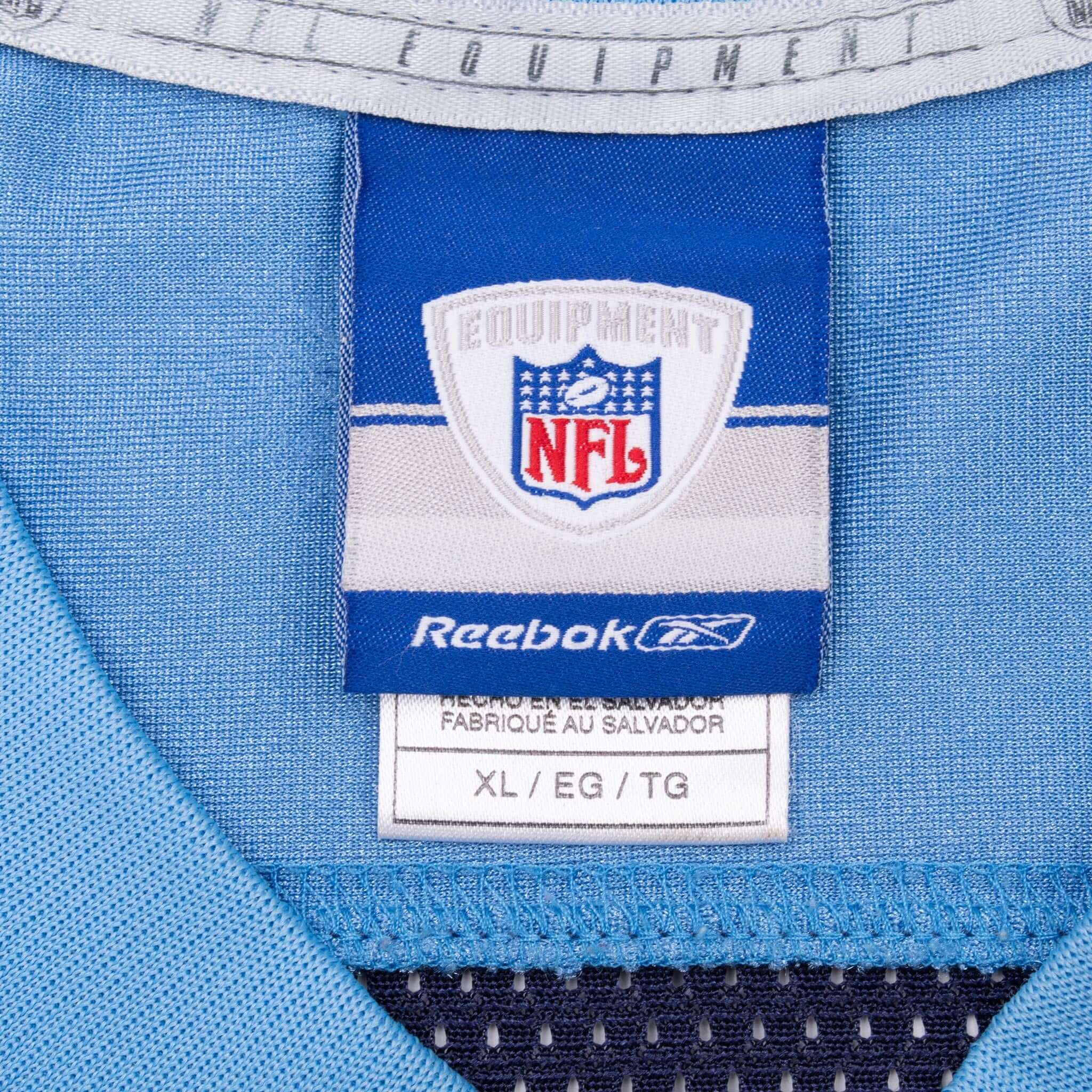 Vintage Nfl Tennessee Titans Vince Young #10 Reebok Jersey 2000S Size XL