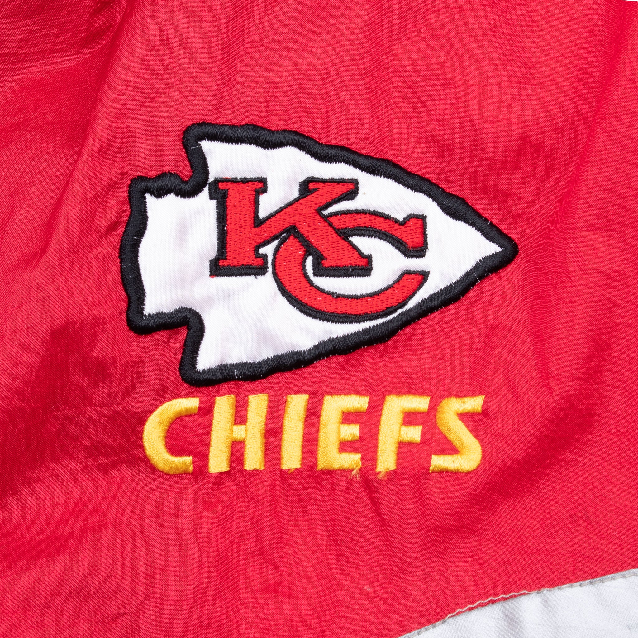 Vintage Nfl Kansas City Chiefs Pro Player Windbreaker Jacket 1990S Size Large