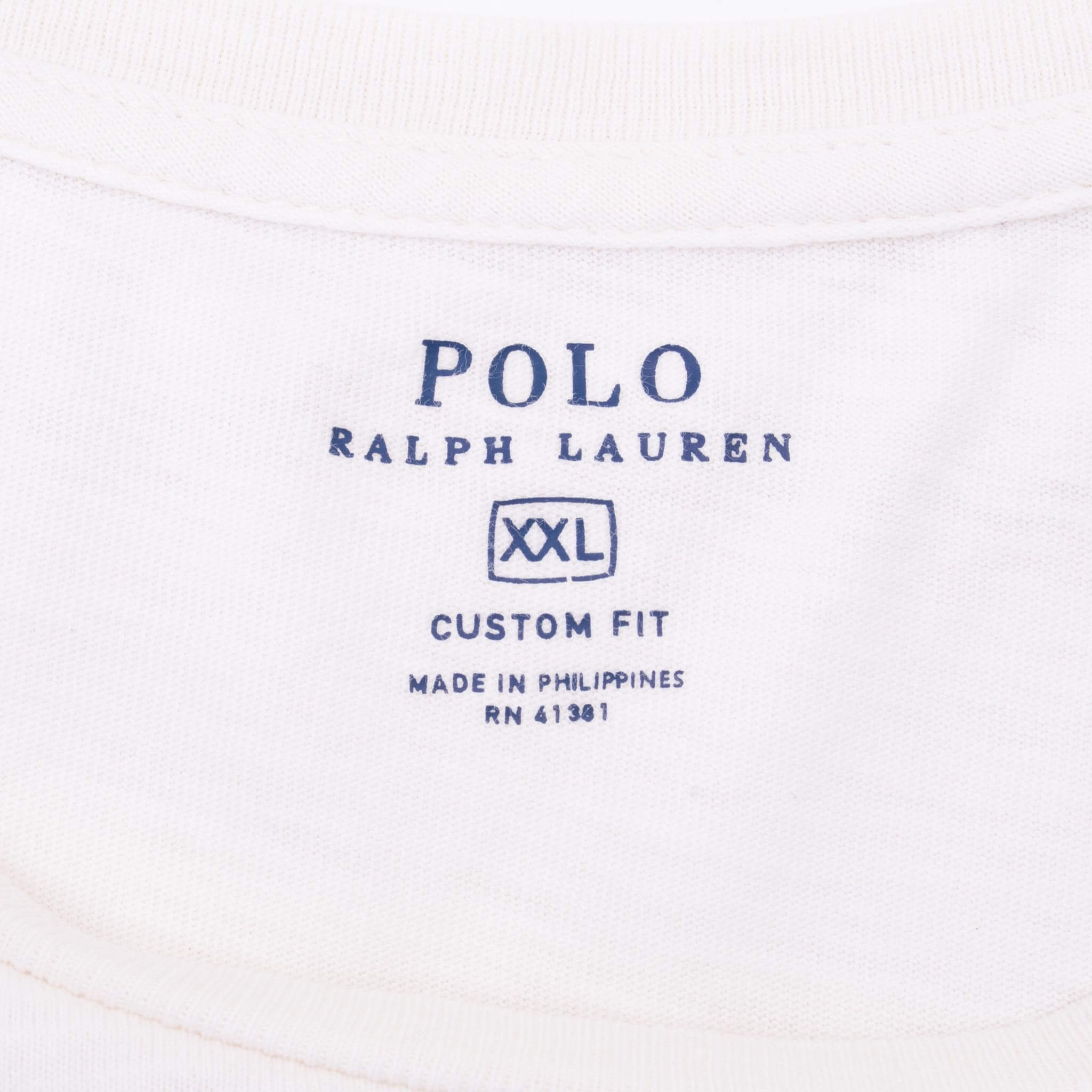 Polo Ralph Lauren Indians Chief White Tee Shirt Size 2XL
