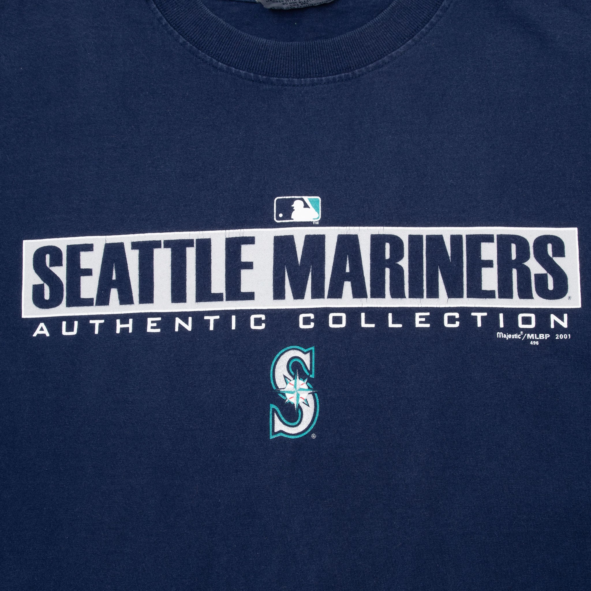 Vintage Mlb Seattle Mariners 2001 Tee Shirt Size XL