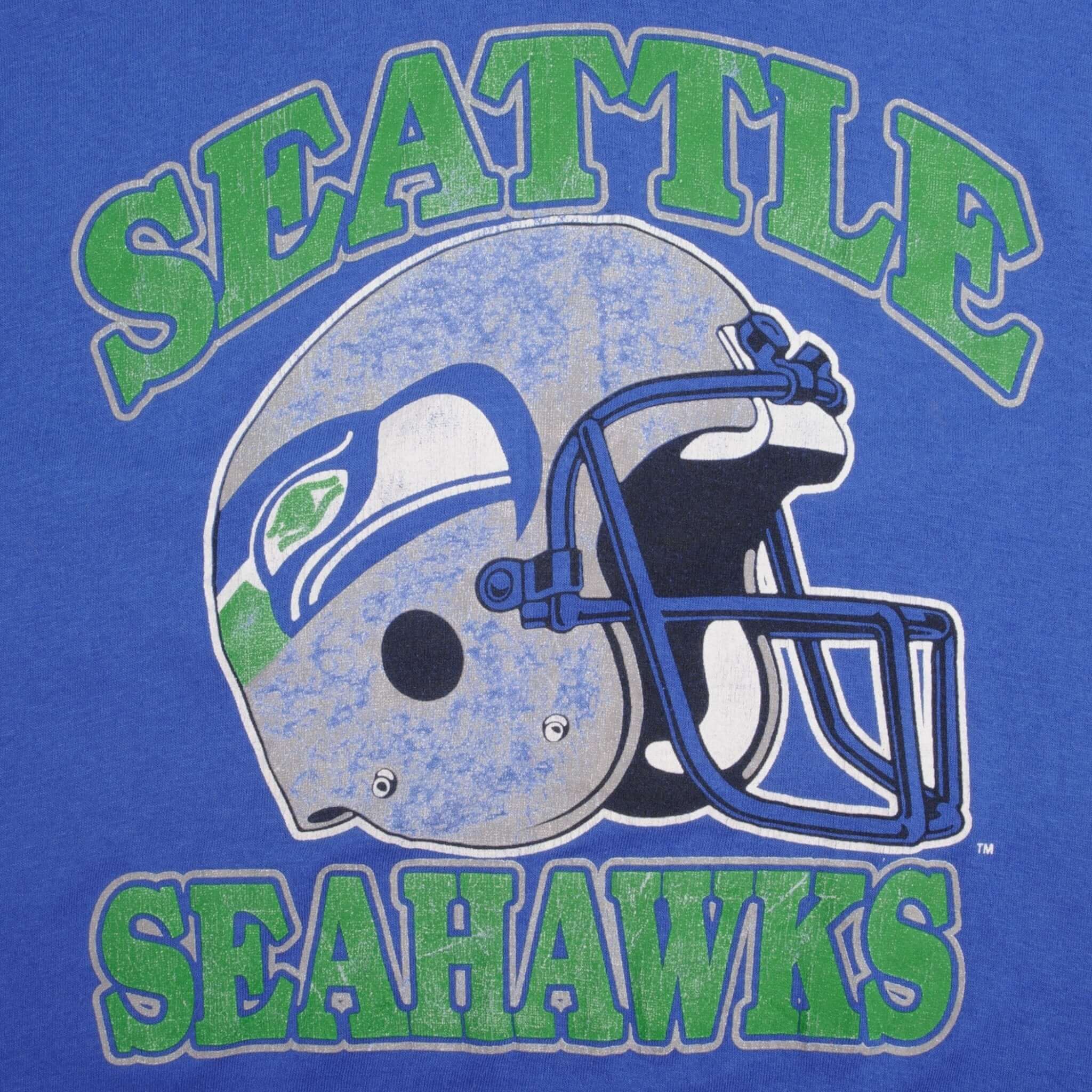 Vintage NFL Seattle Seahawks Early 1990S Tee Shirt Size Small Made In USA