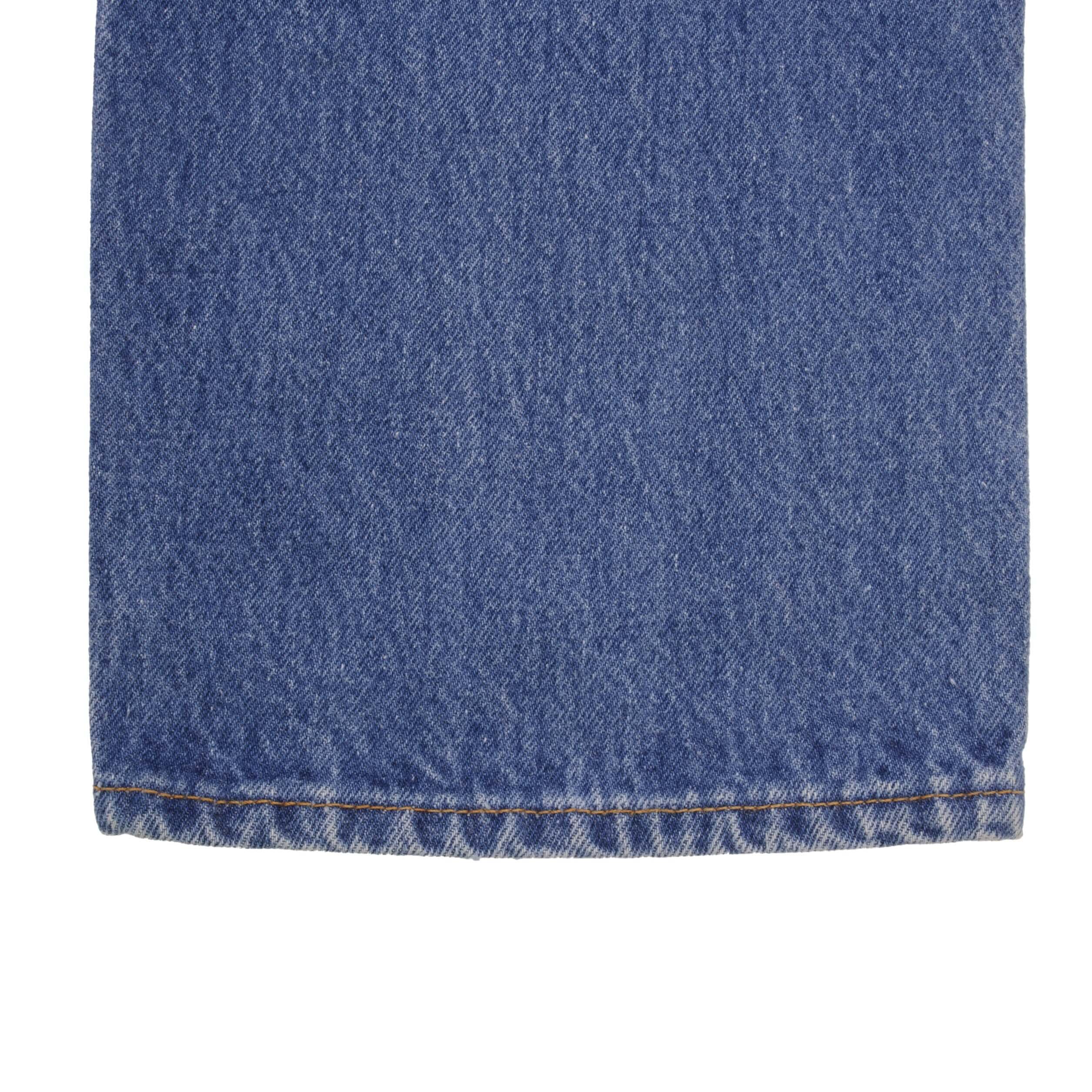 Beautiful Indigo Levis 501 Jeans 1990s Made in USA with Medium Light Wash. Size on tag 35X34 Actual Size 35X34 Back Button #524