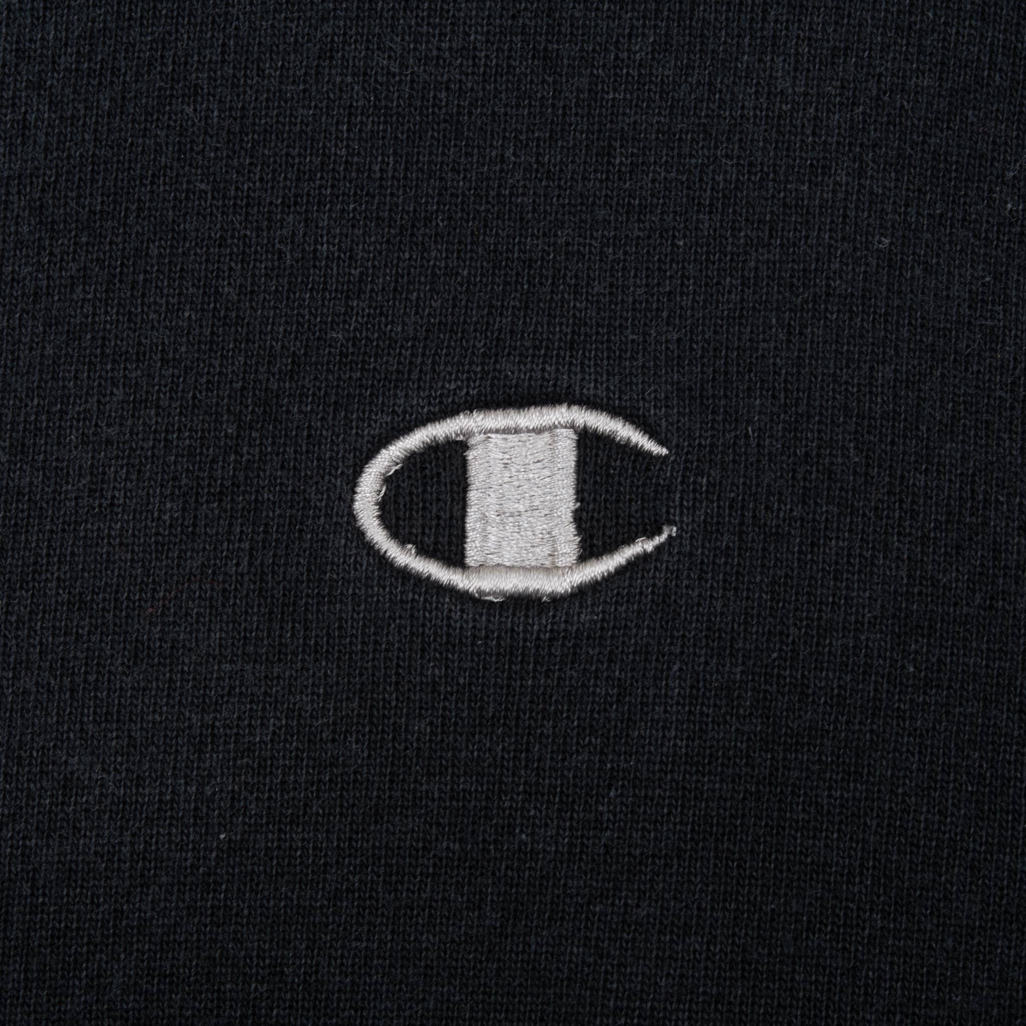 Vintage Champion Classic Black Sweatshirt 2000S Size XL